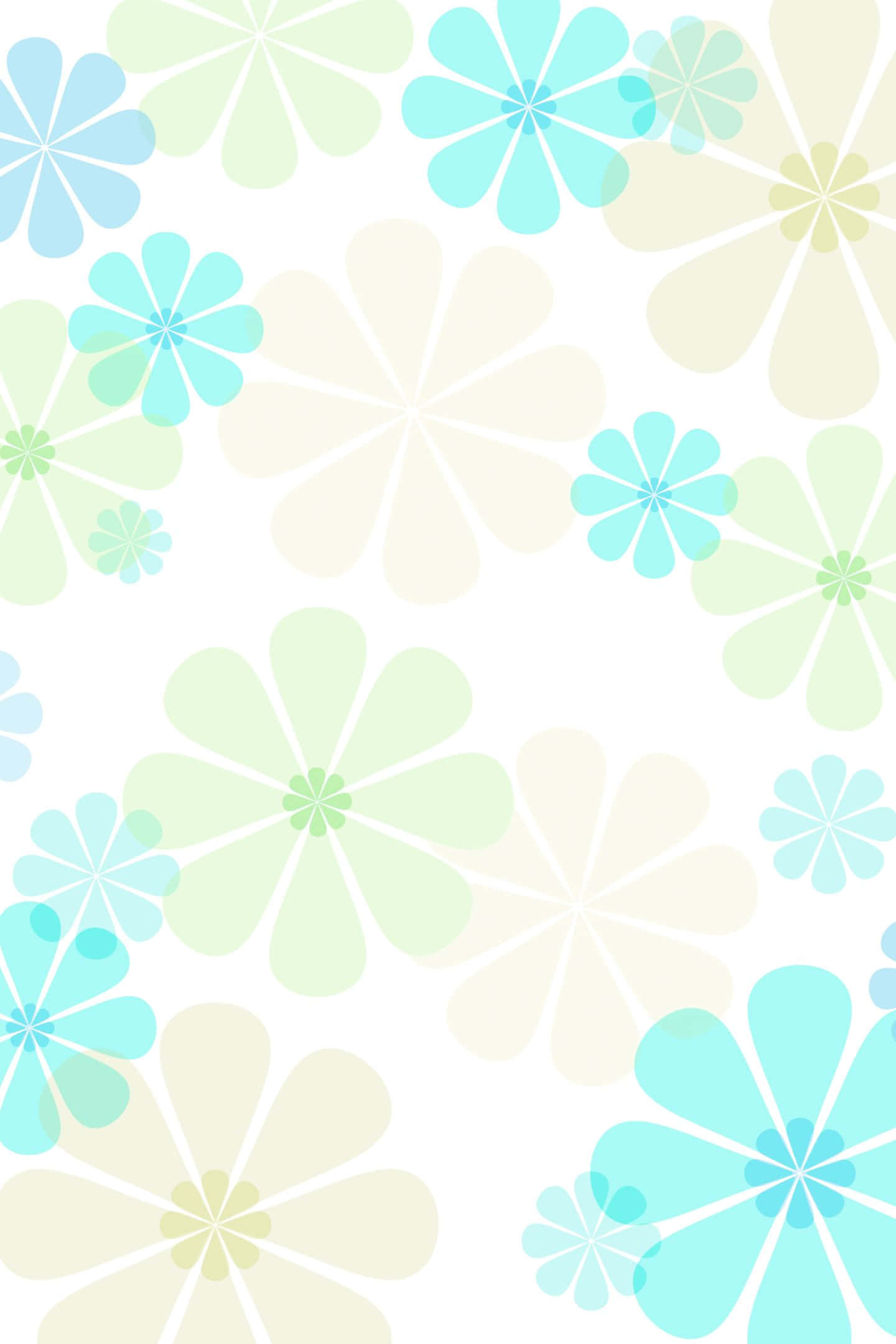 1440x2160, soft blue, green tones, Full HD Phone Wallpaper