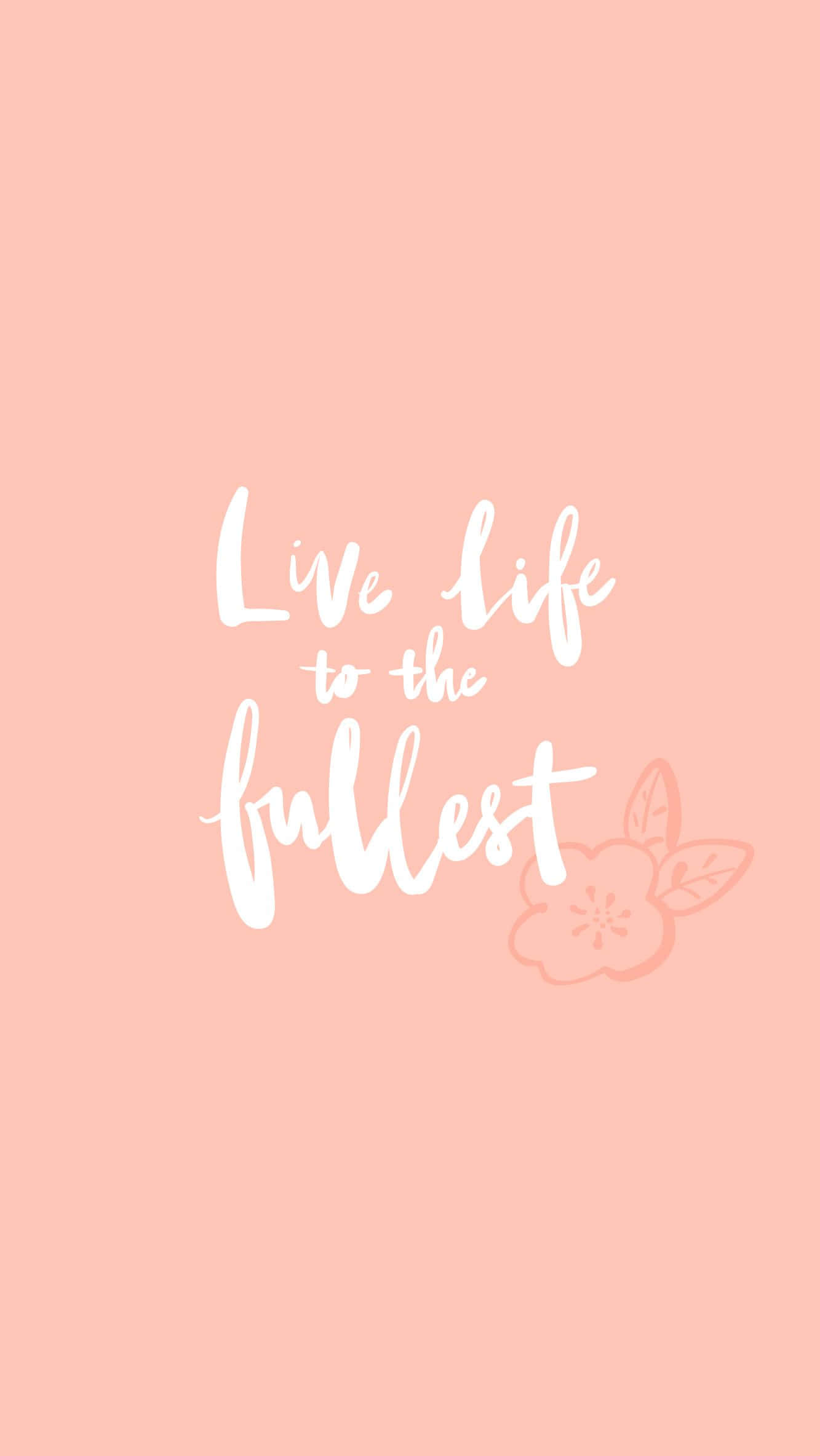 Peach iPhone, iPhone 13, soft peach background, Full HD Phone Wallpaper