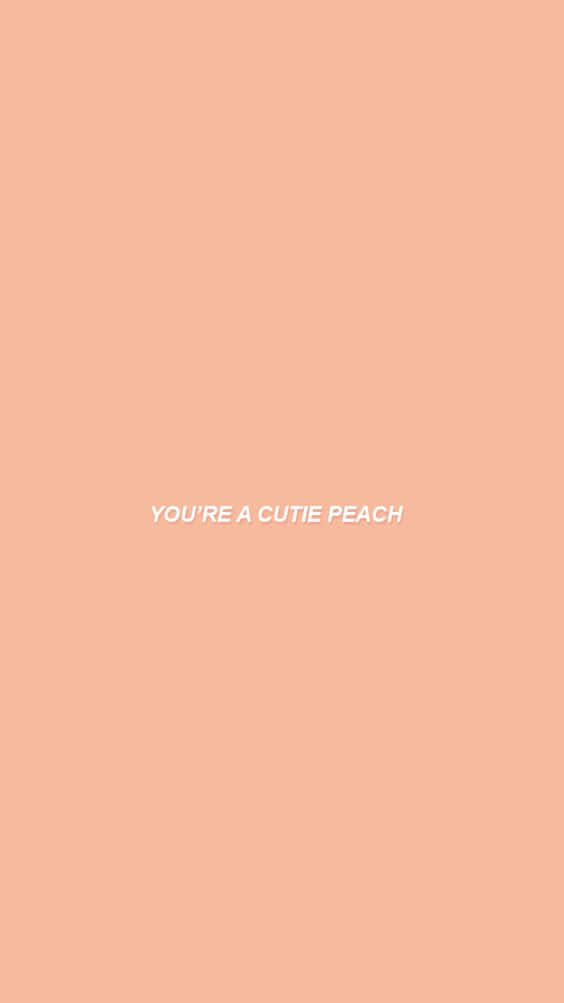 peach iPhone, 564 x 1003, minimalist peach background, SD Phone Wallpaper