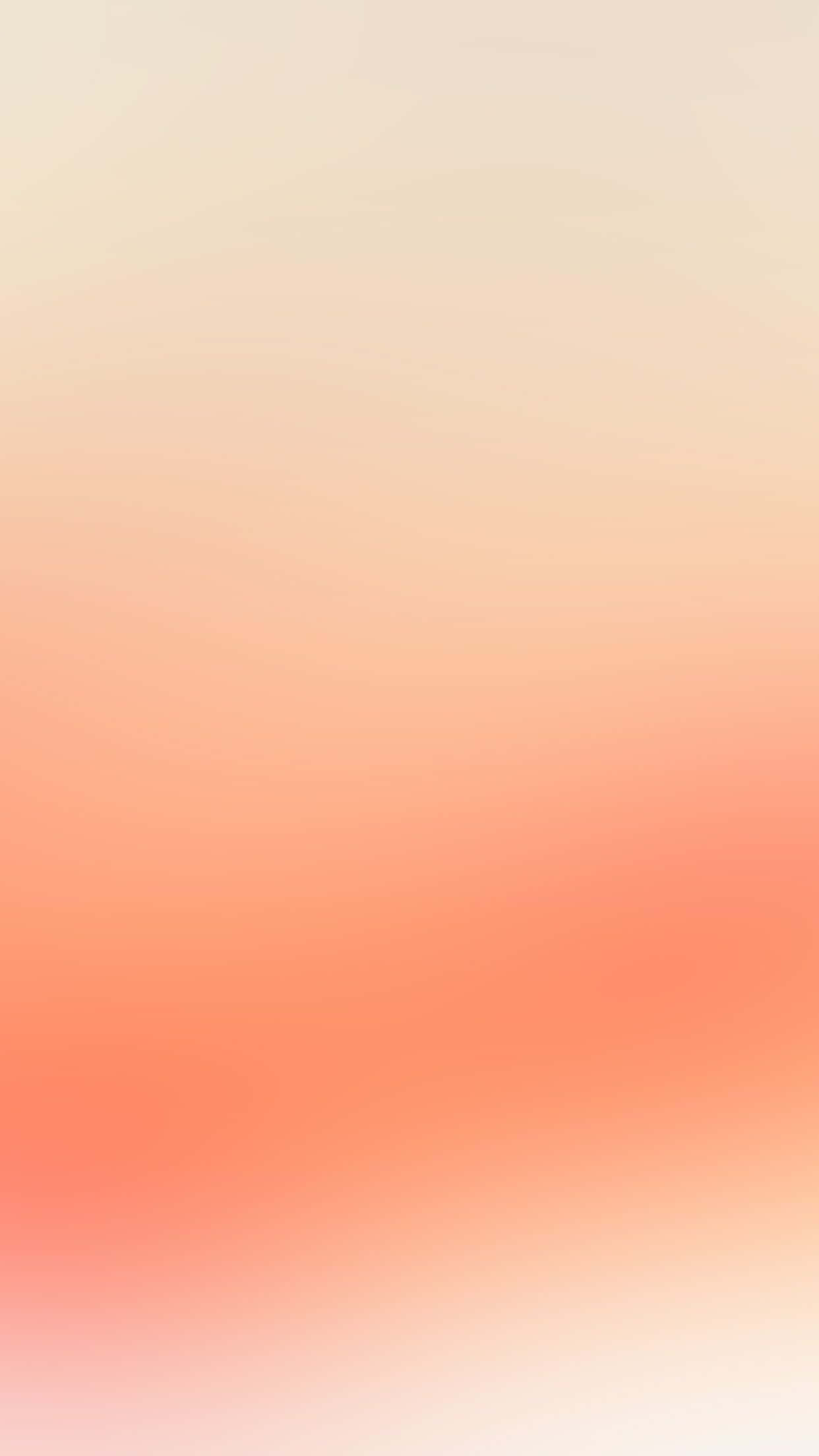 Peach iPhone, creamy beige, warm coral pink, Full HD Phone Wallpaper