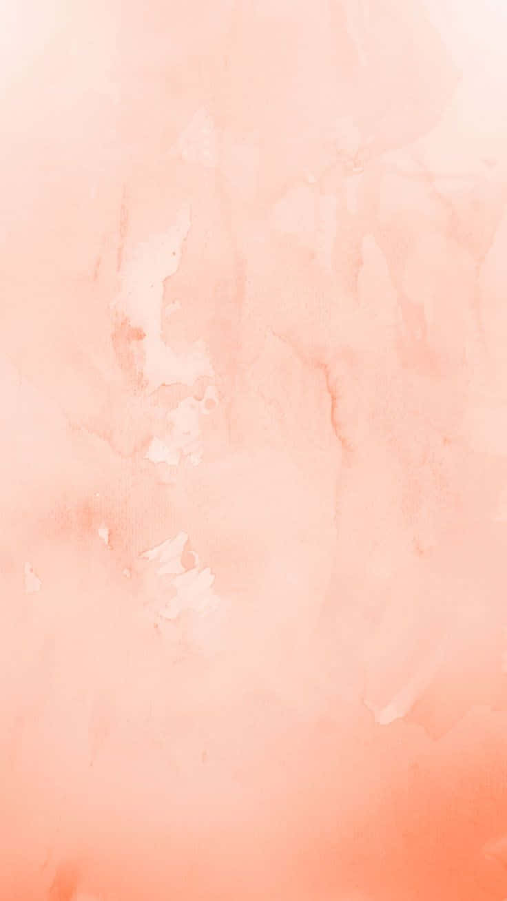 peach iPhone, watercolor wash, gentle gradients, HD Phone Wallpaper