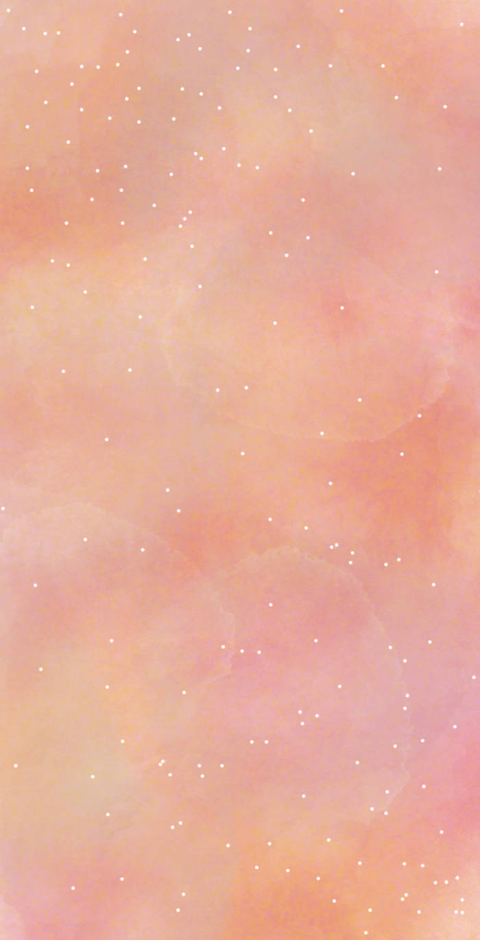 peach color, white dots, watercolor wash, HD Phone Wallpaper