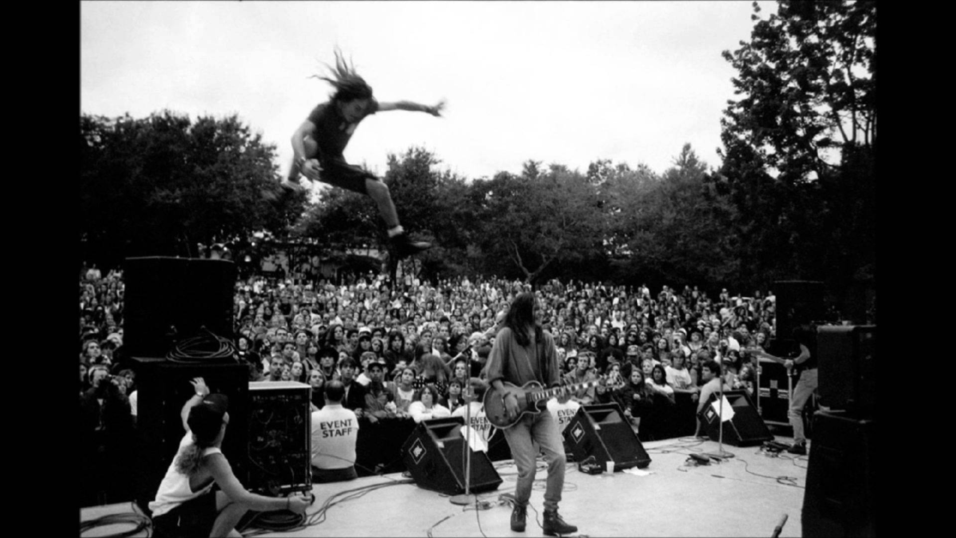 Pearl Jam, rock band, live concert, Full HD Desktop Wallpaper