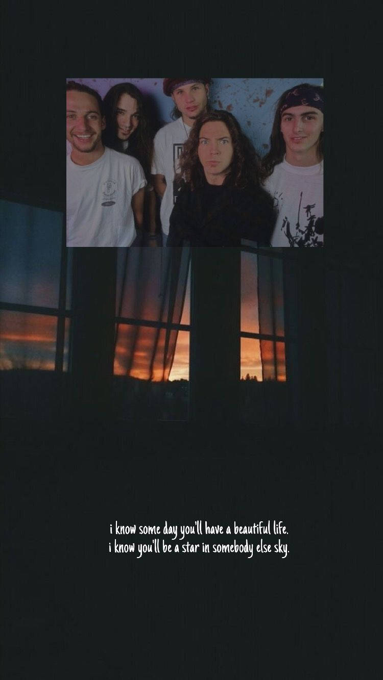 Pearl Jam, rock band, retro song lyrics, HD Phone Wallpaper