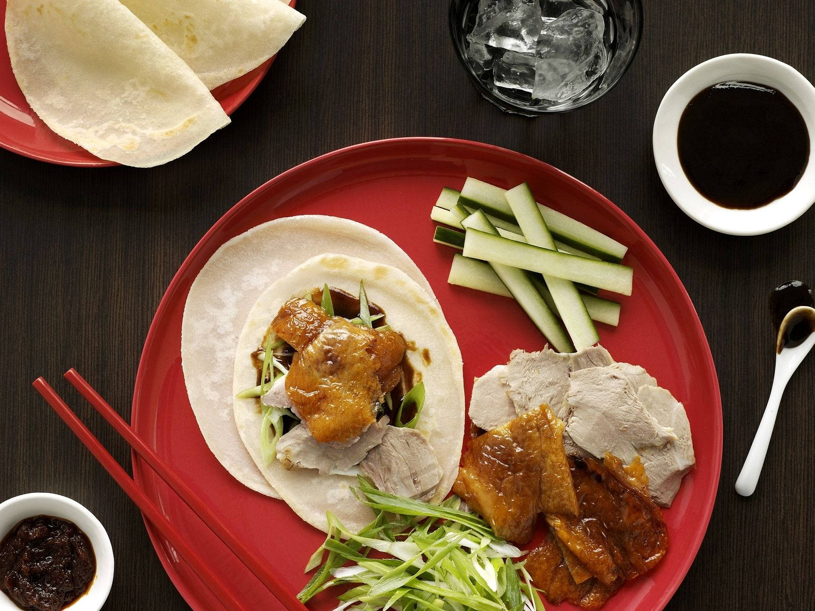 Peking Duck, Chinese Pancake, crispy Peking duck, HD Desktop Wallpaper