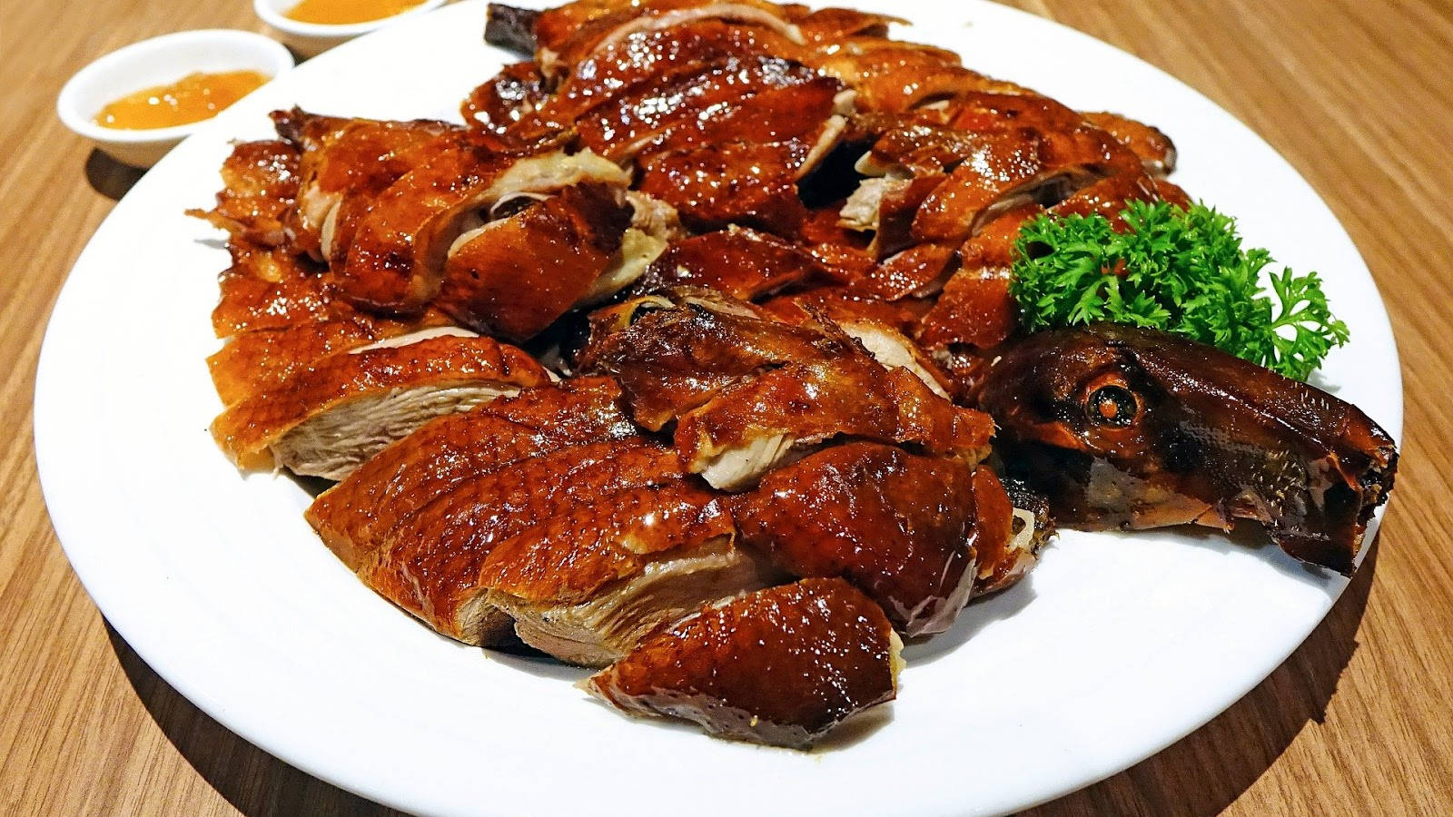 Peking Duck, glossy roasted duck, crispy skin, HD Desktop Wallpaper
