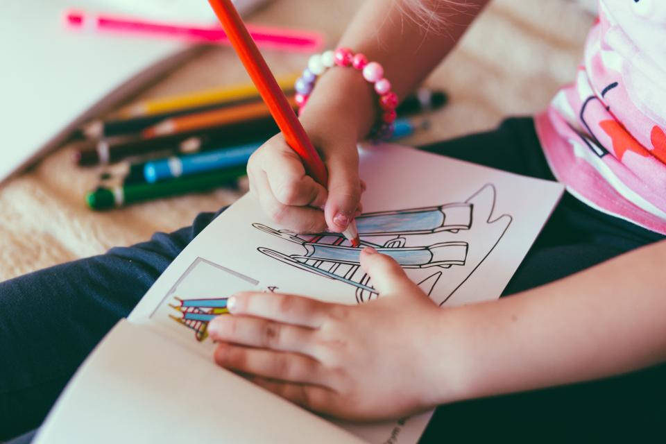 kid, pencil drawing, rocket ship, SD Desktop Wallpaper