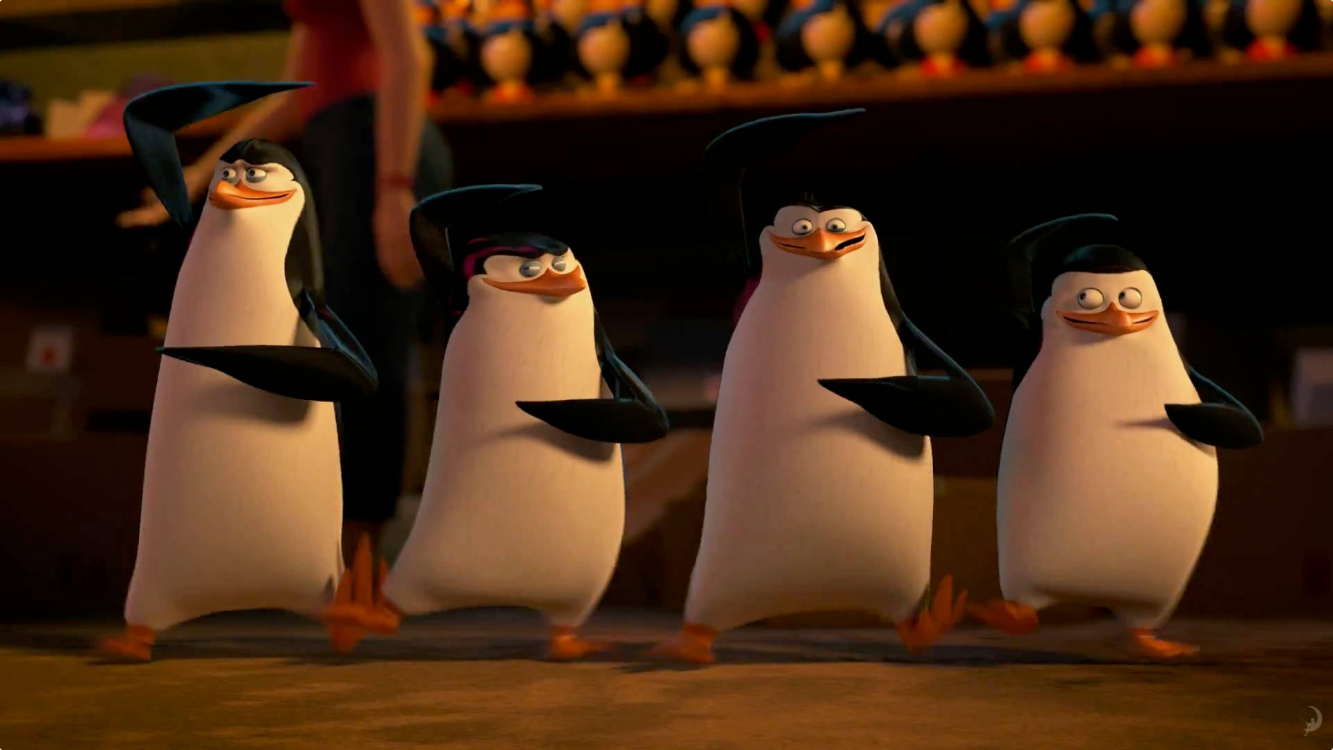 Penguins Of Madagascar, 4K, cartoon, Full HD Desktop Wallpaper