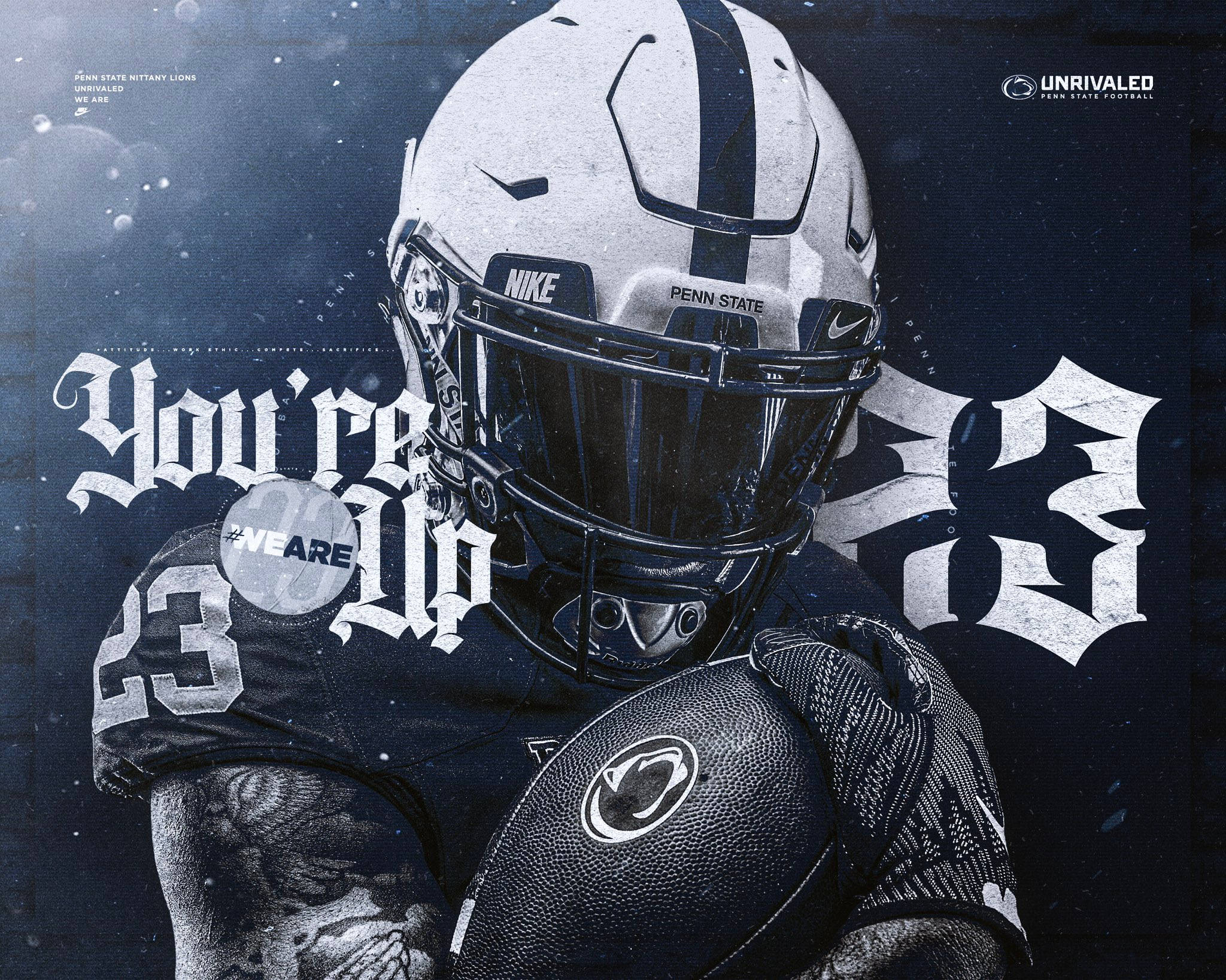 Penn State, football helmet, jersey, Full HD Desktop Wallpaper