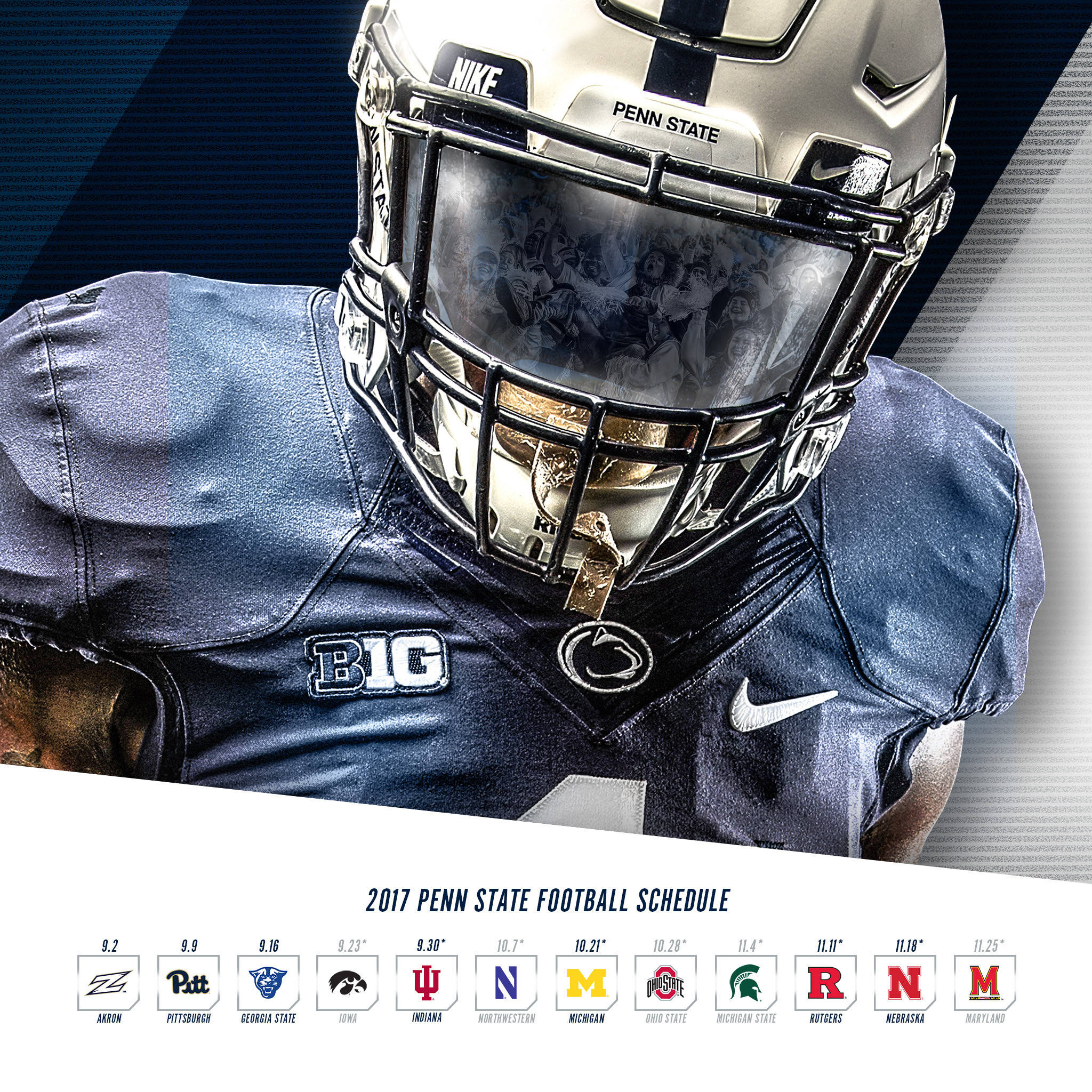 Pennsylvania State University, navy gear, helmet visor, Full HD Desktop Wallpaper