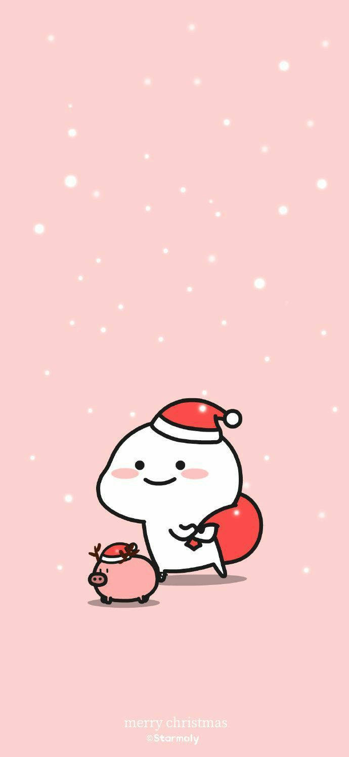 Pentol, Santa hat, red sack, HD Phone Wallpaper