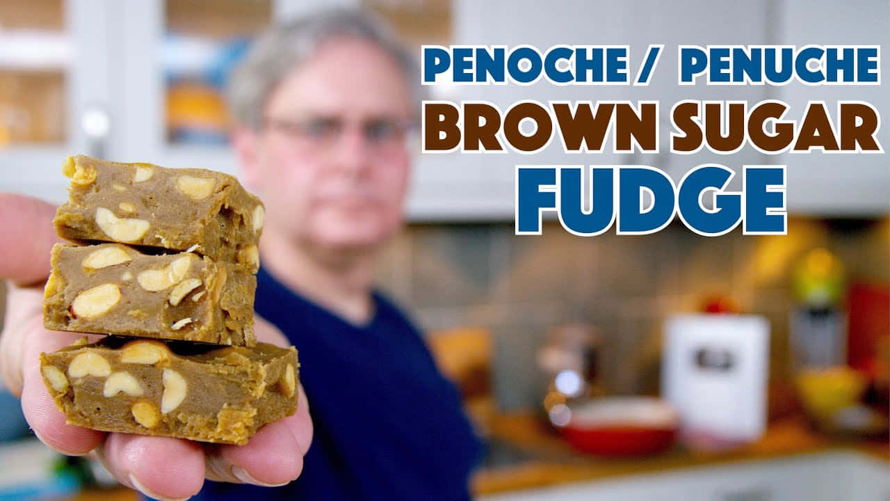 Penuche Fudge, brown sugar fudge, peanuts, HD Desktop Wallpaper
