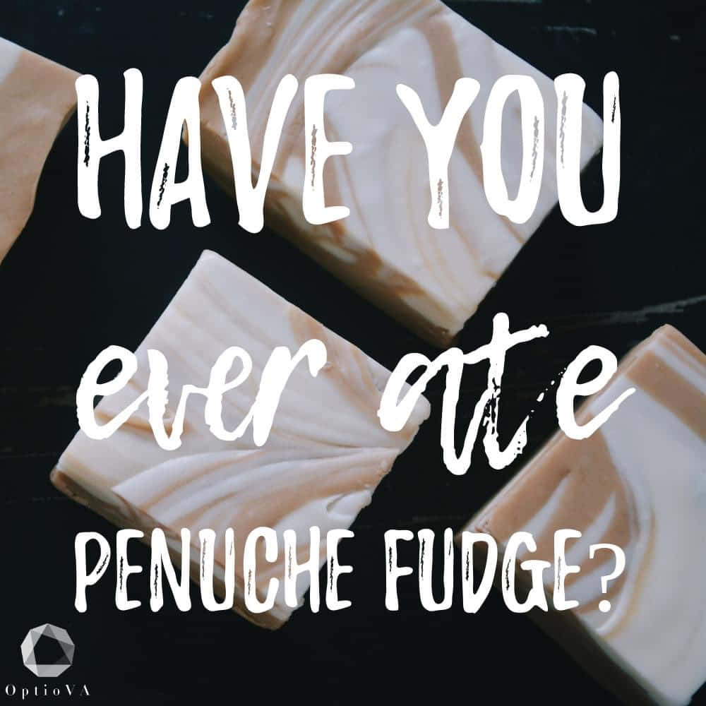 Penuche Fudge, beige and white fudge squares, dark surface, SD Desktop Wallpaper