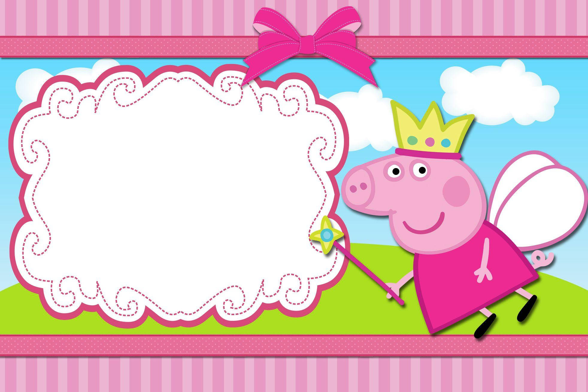 Peppa Pig, fairy queen, crown, Full HD Desktop Wallpaper