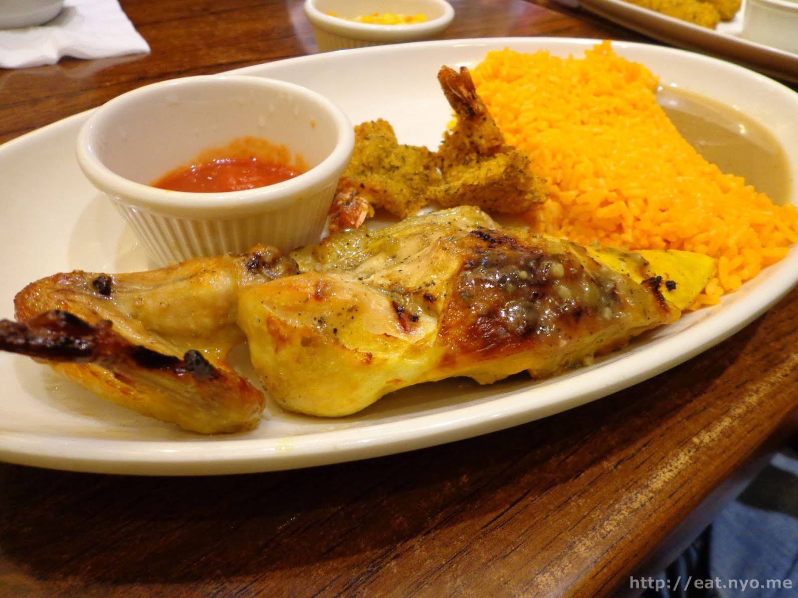 Peri Peri Chicken, Java Rice, golden rice, HD Desktop Wallpaper
