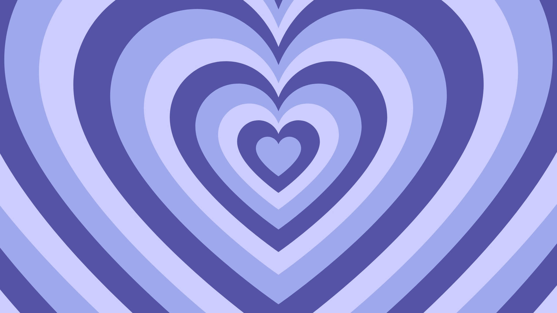Periwinkle, retro hearts, concentric hearts, Full HD Desktop Wallpaper