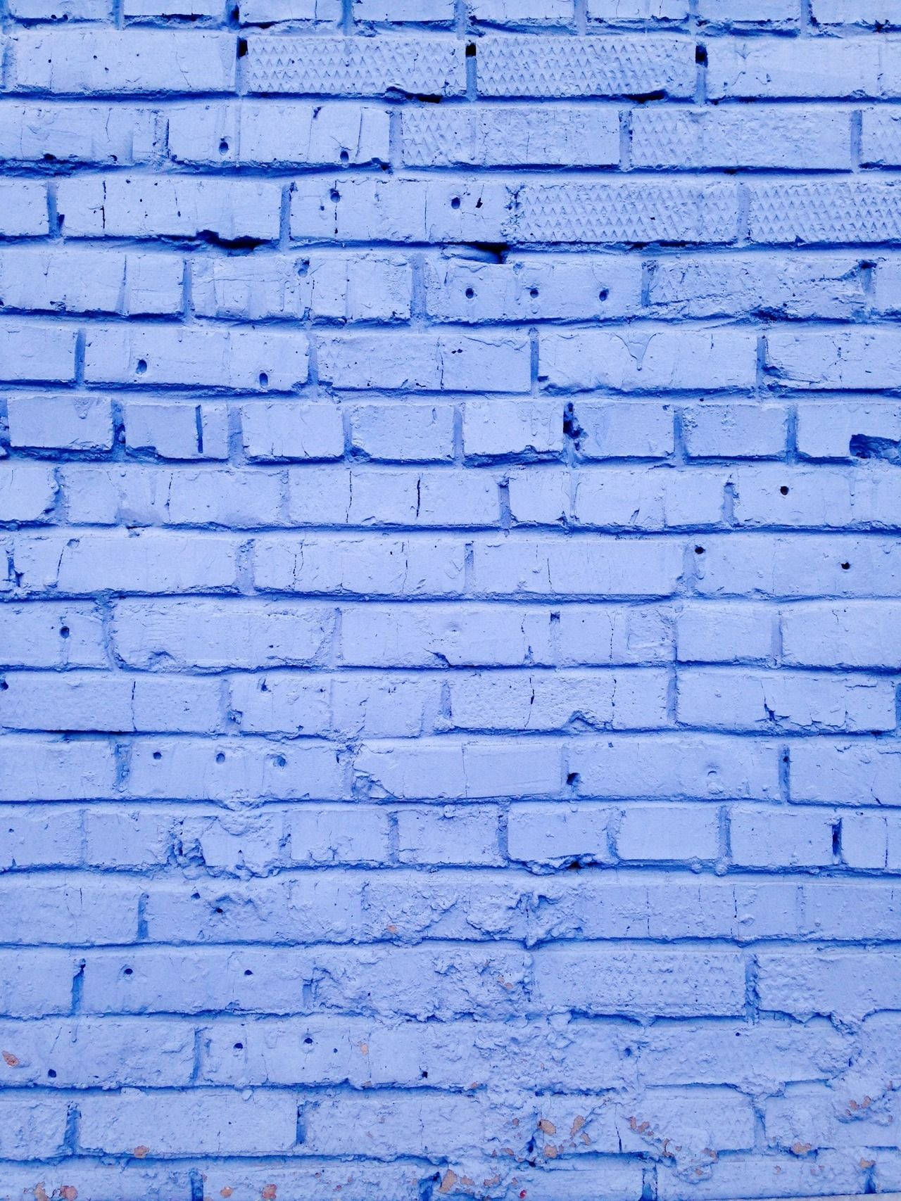 Periwinkle, brick texture, weathered brick wall, HD Phone Wallpaper