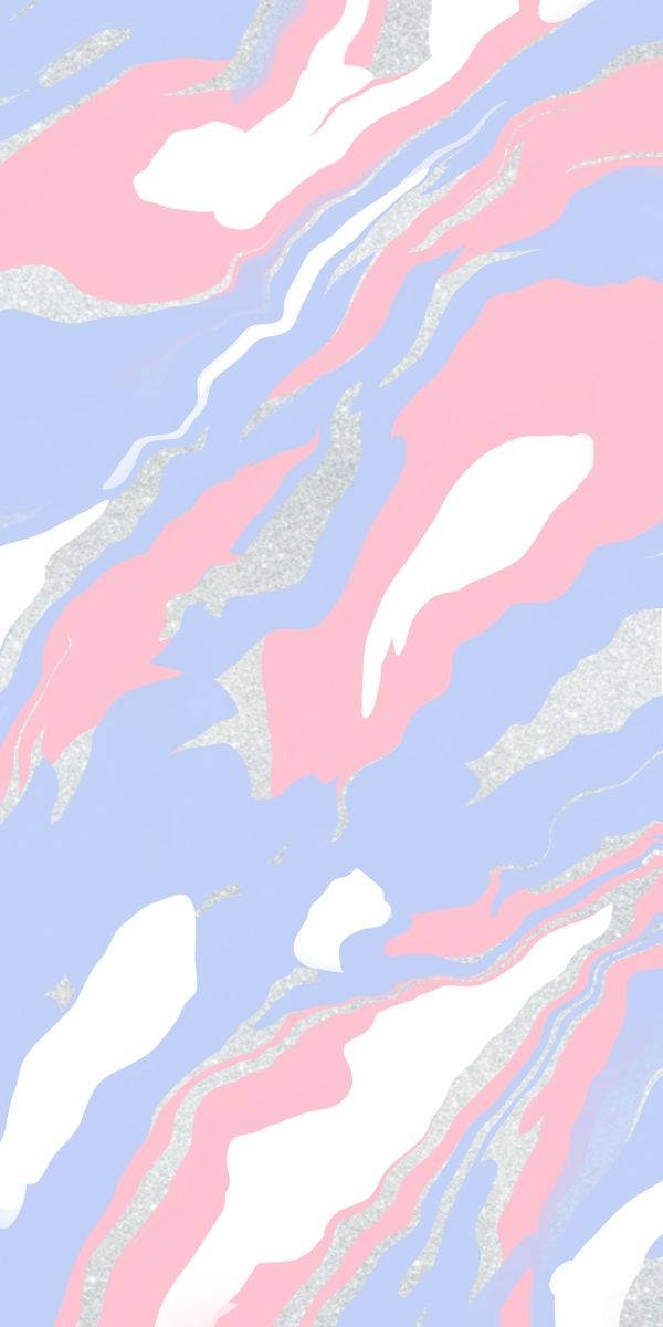 Periwinkle, pink marble, pastel pink, SD Phone Wallpaper