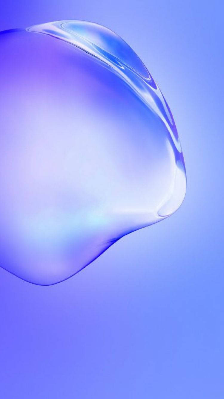 Periwinkle, water drop, translucent bubble, HD Phone Wallpaper