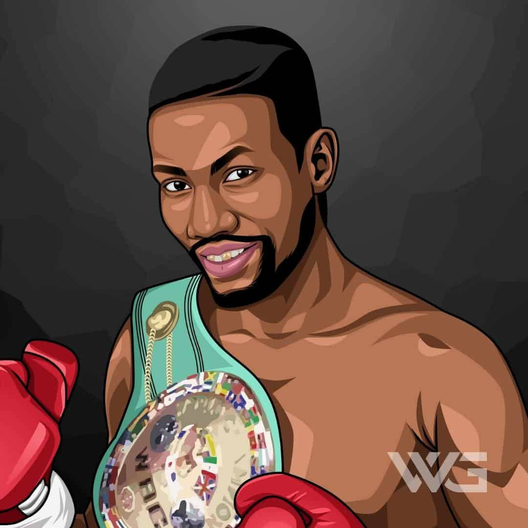 Pernell Whitaker, red gloves, colorful championship belt, SD Desktop Wallpaper