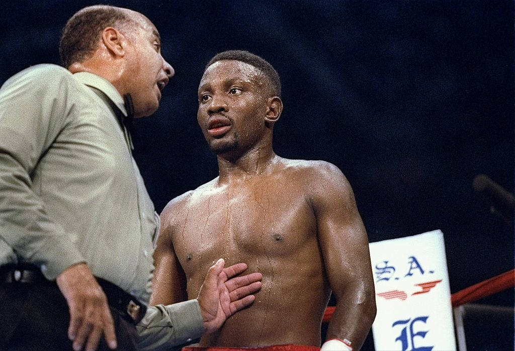 Pernell Whitaker, referee, ring, SD Desktop Wallpaper
