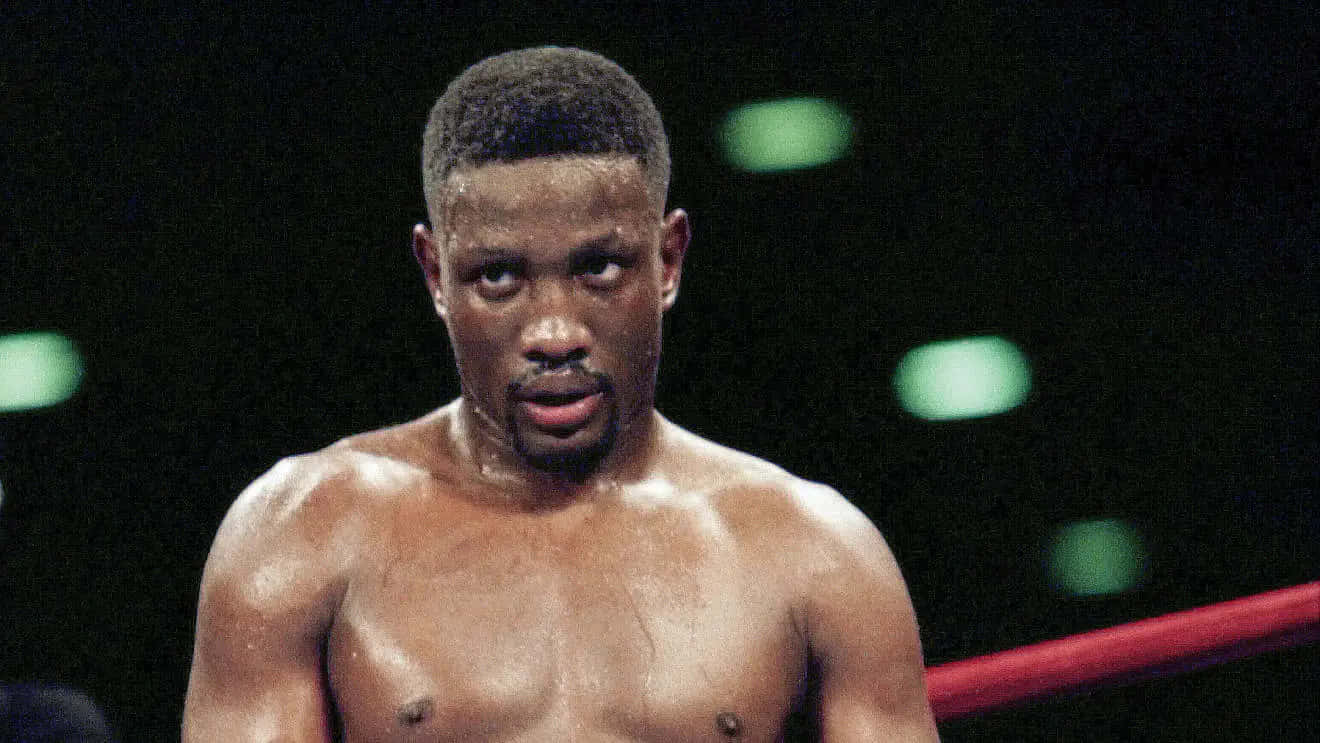 Pernell Whitaker, ring, glowing green lights, HD Desktop Wallpaper