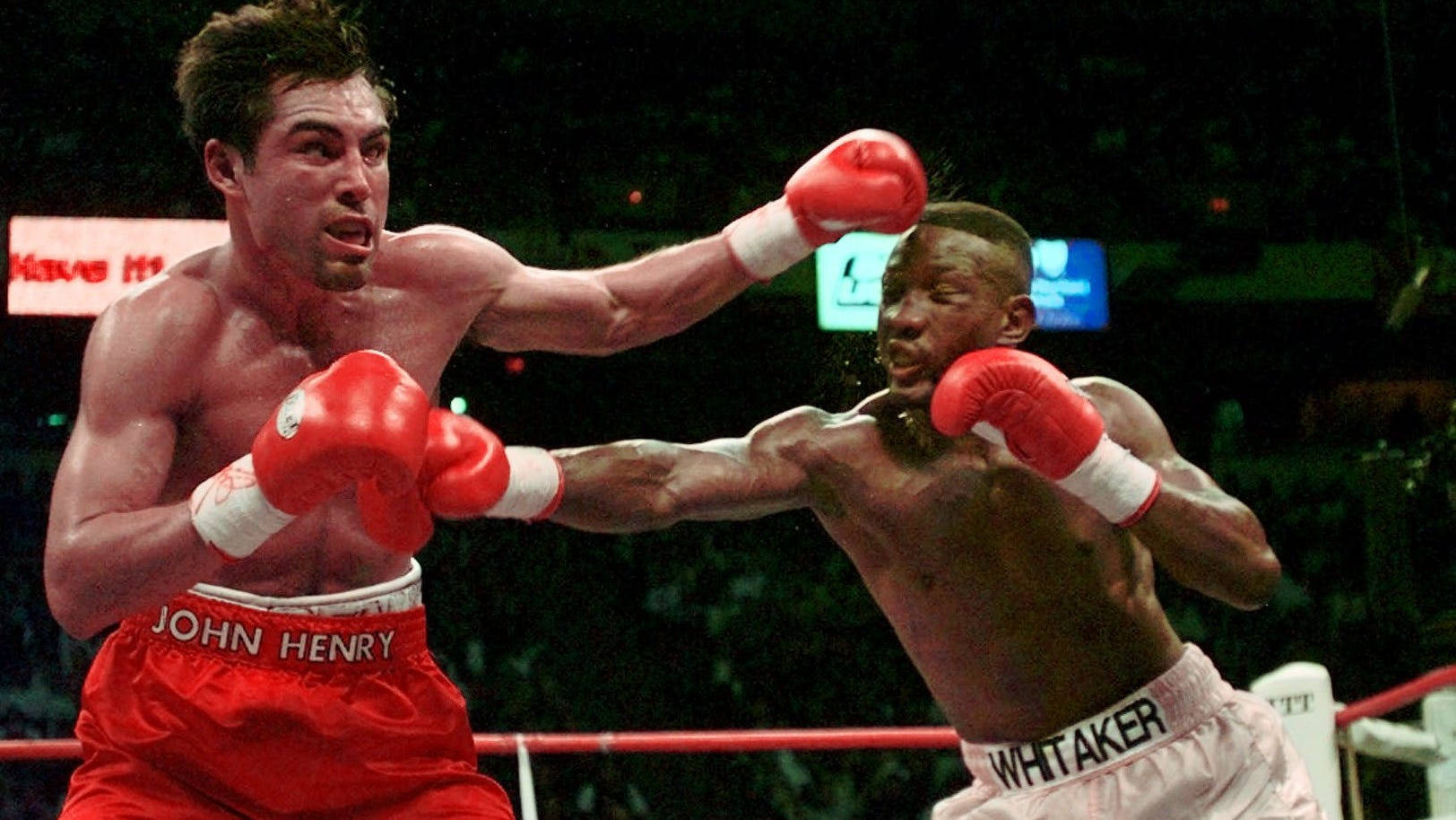 Pernell Whitaker, red gloves, ring fight, HD Desktop Wallpaper
