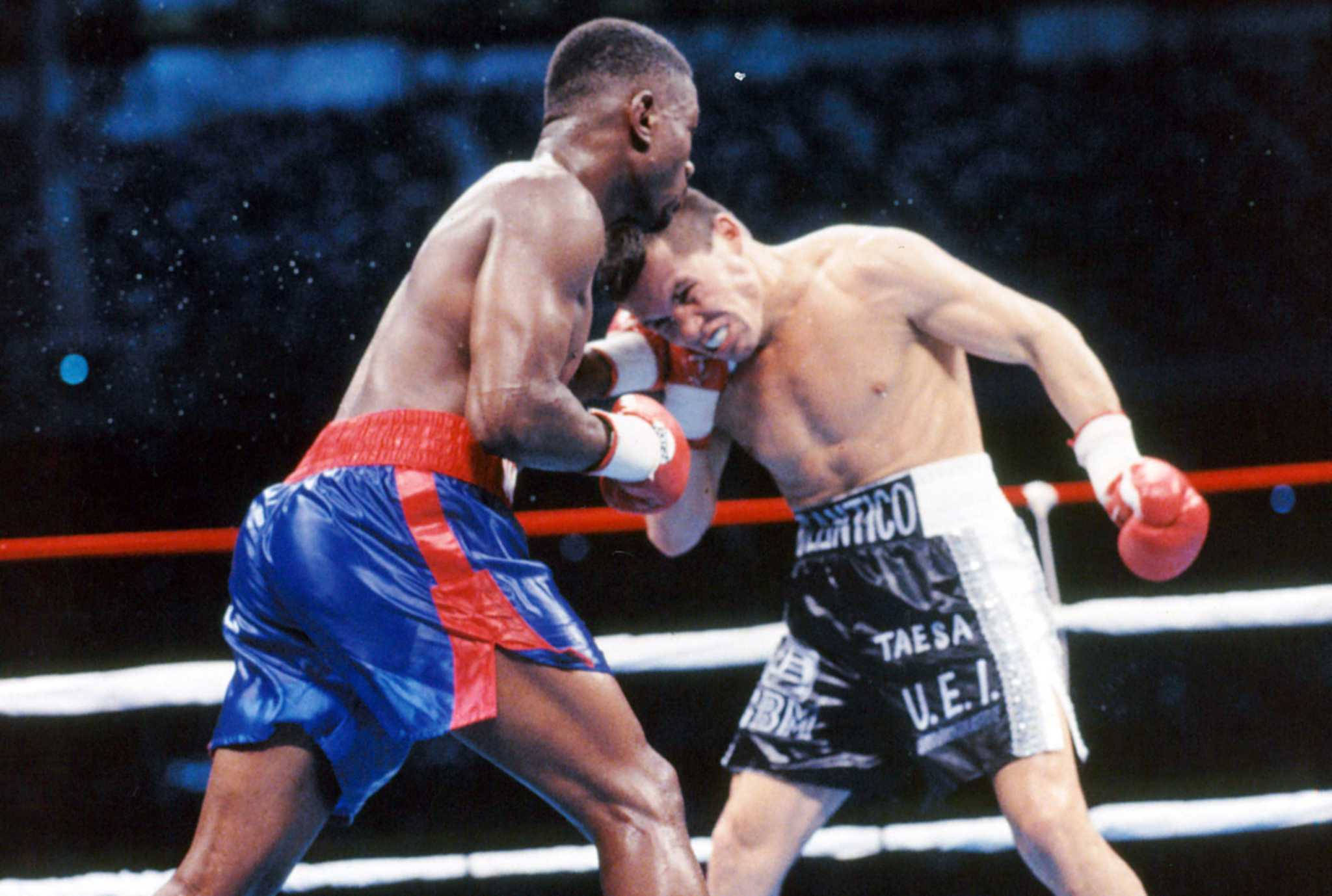 Pernell Whitaker, ring match, arena lights, Full HD Desktop Wallpaper