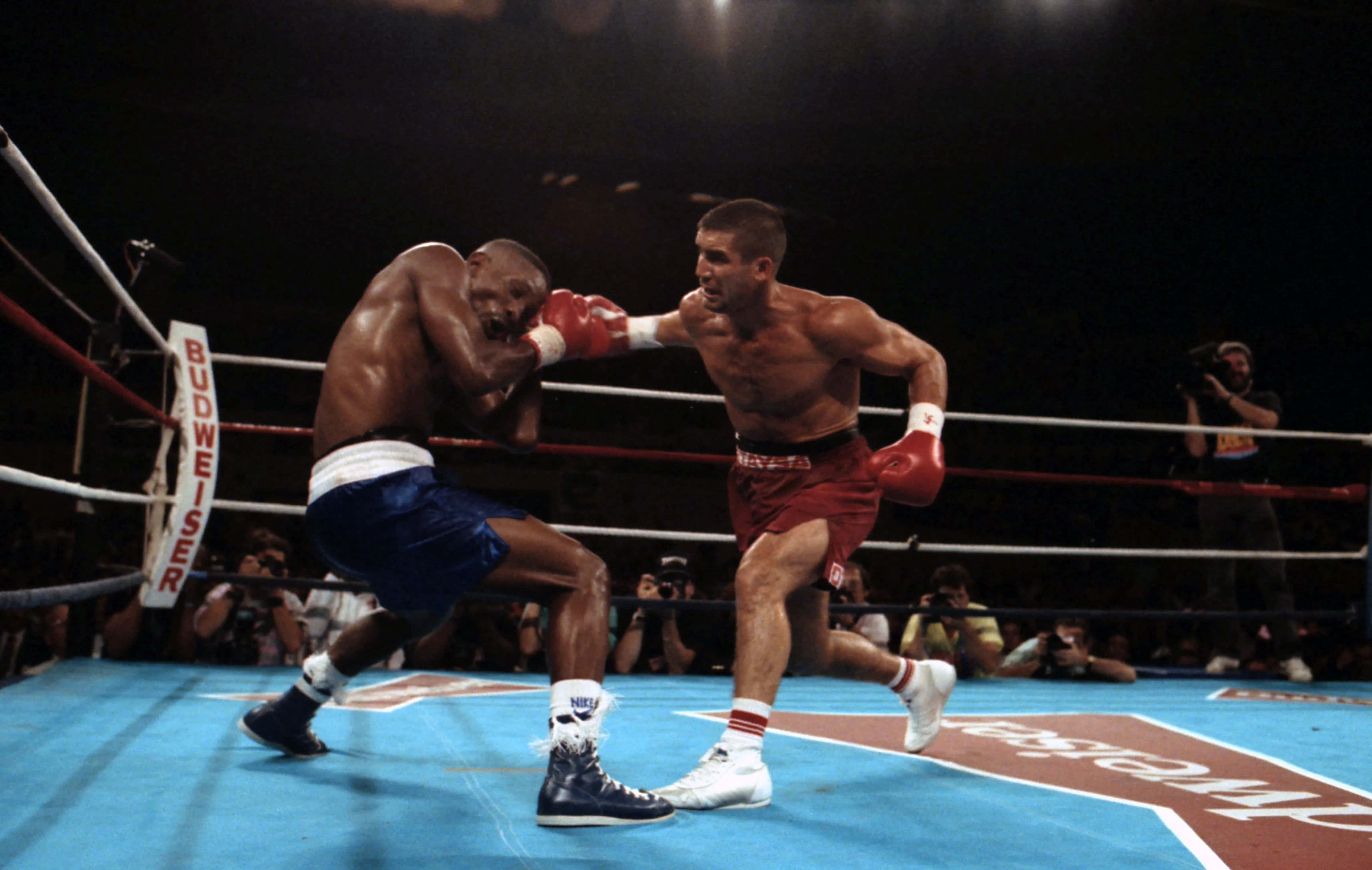 Pernell Whitaker, head punch, ring, 4K Desktop Wallpaper