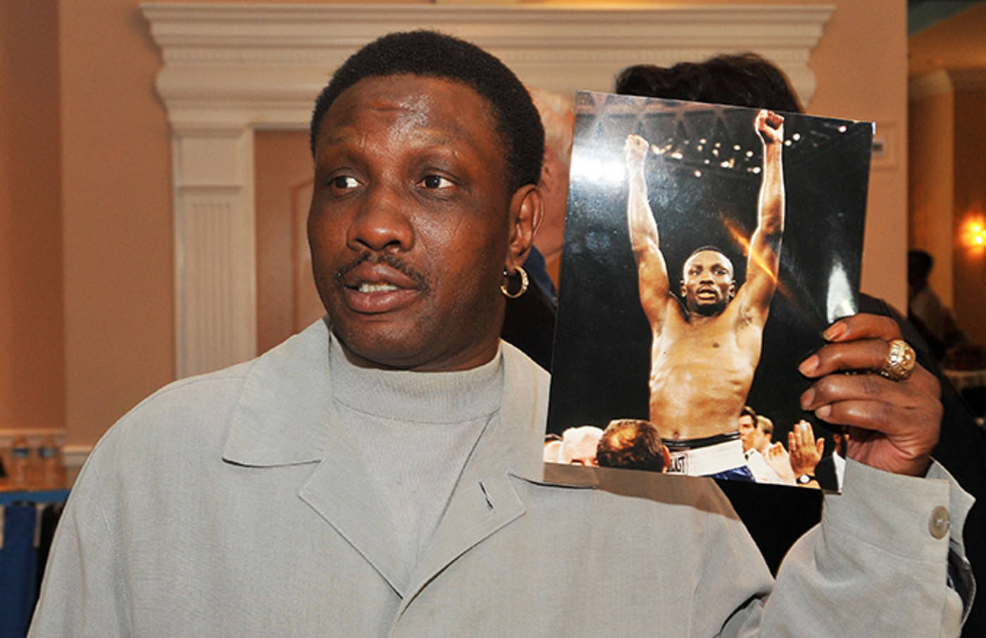 Pernell Whitaker, light gray coat, photo, HD Desktop Wallpaper