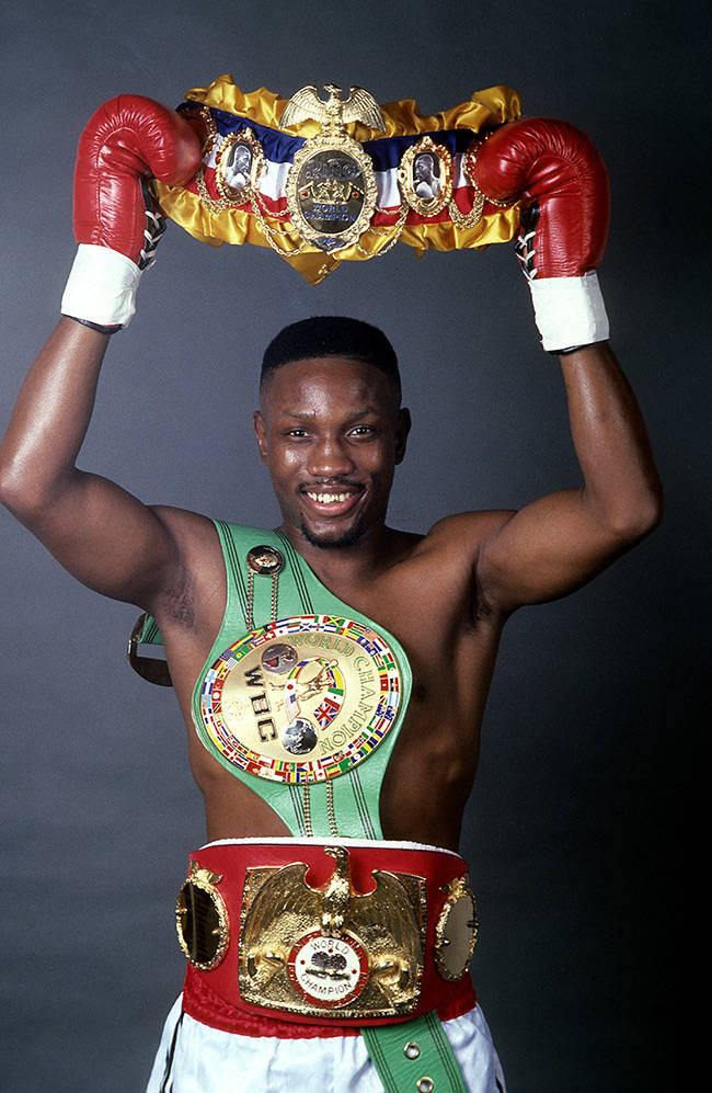 Pernell Whitaker, three belts, championship belt, SD Phone Wallpaper