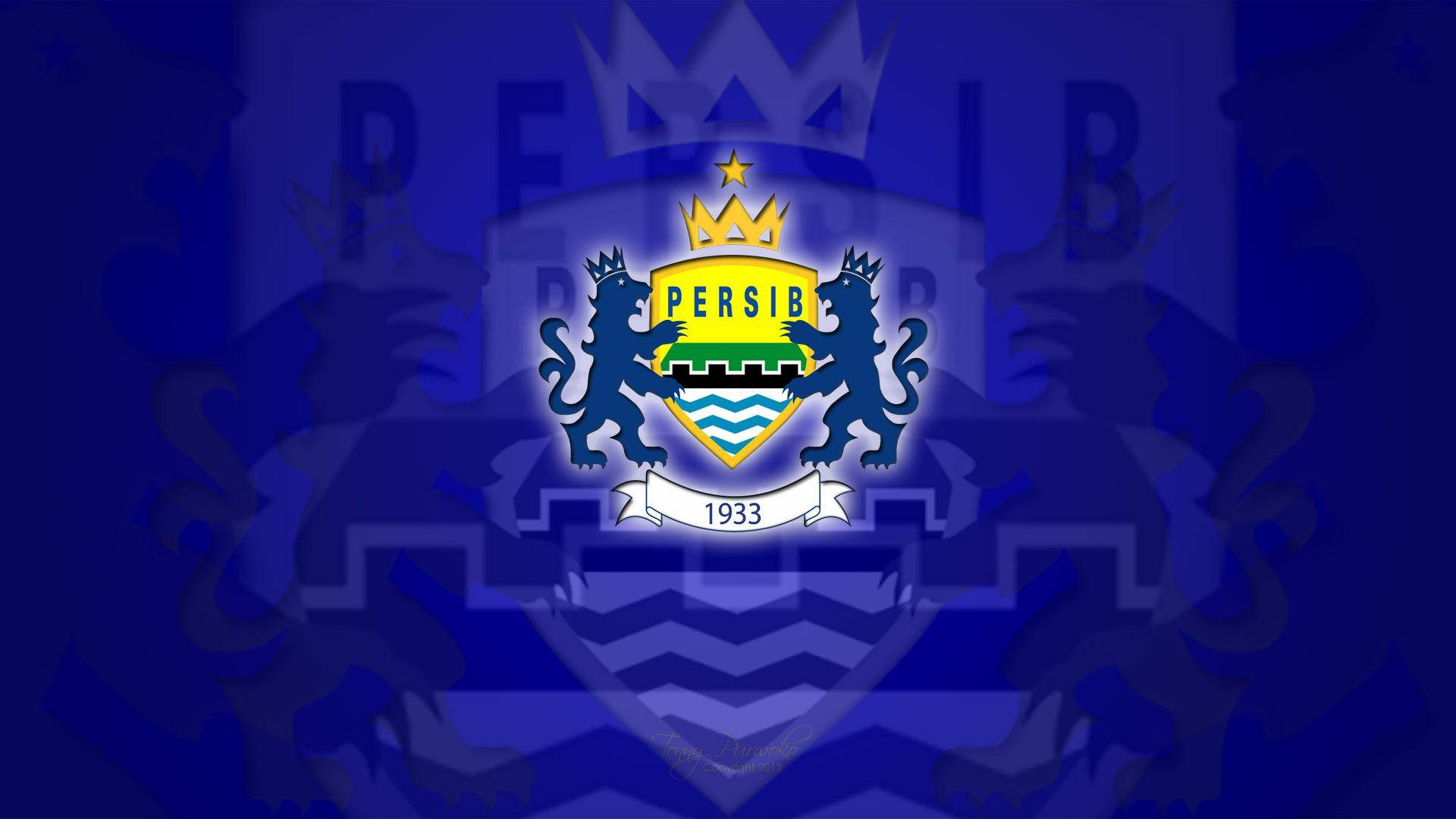 Persib Bandung, lion, shield, Full HD Desktop Wallpaper
