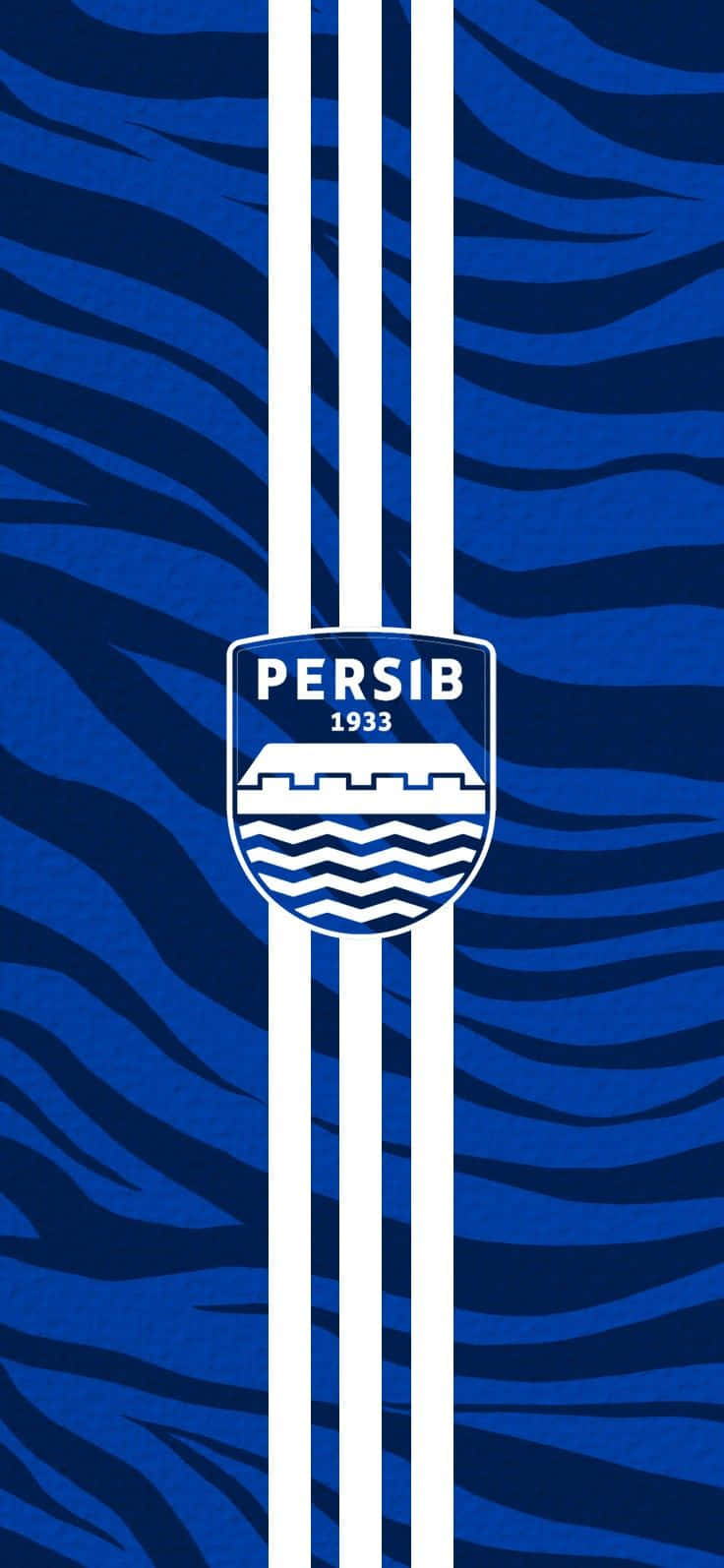 Persib Bandung, 1933 crest, blue stripes, HD Phone Wallpaper