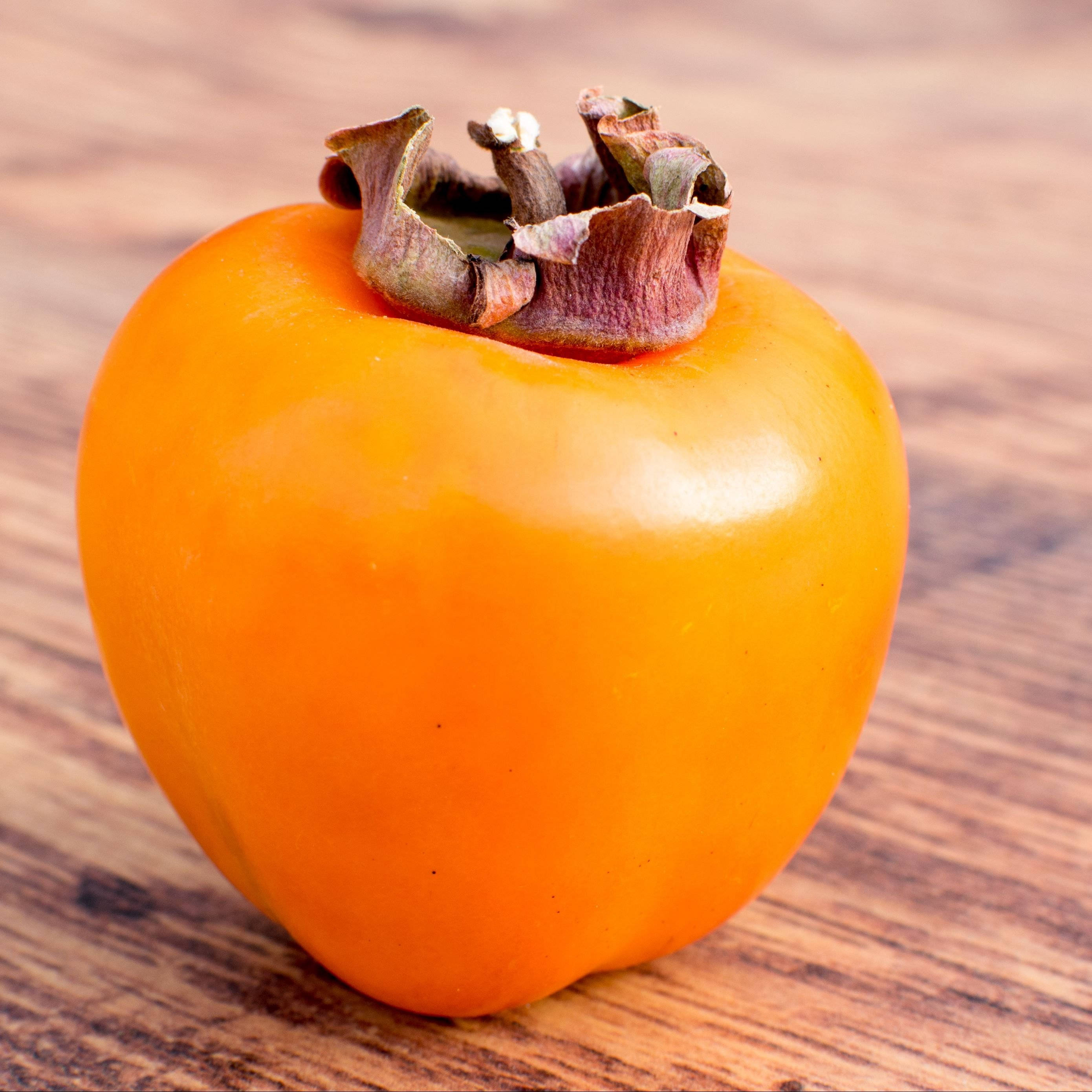 persimmon, vibrant orange, dried calyx, 2K Desktop Wallpaper