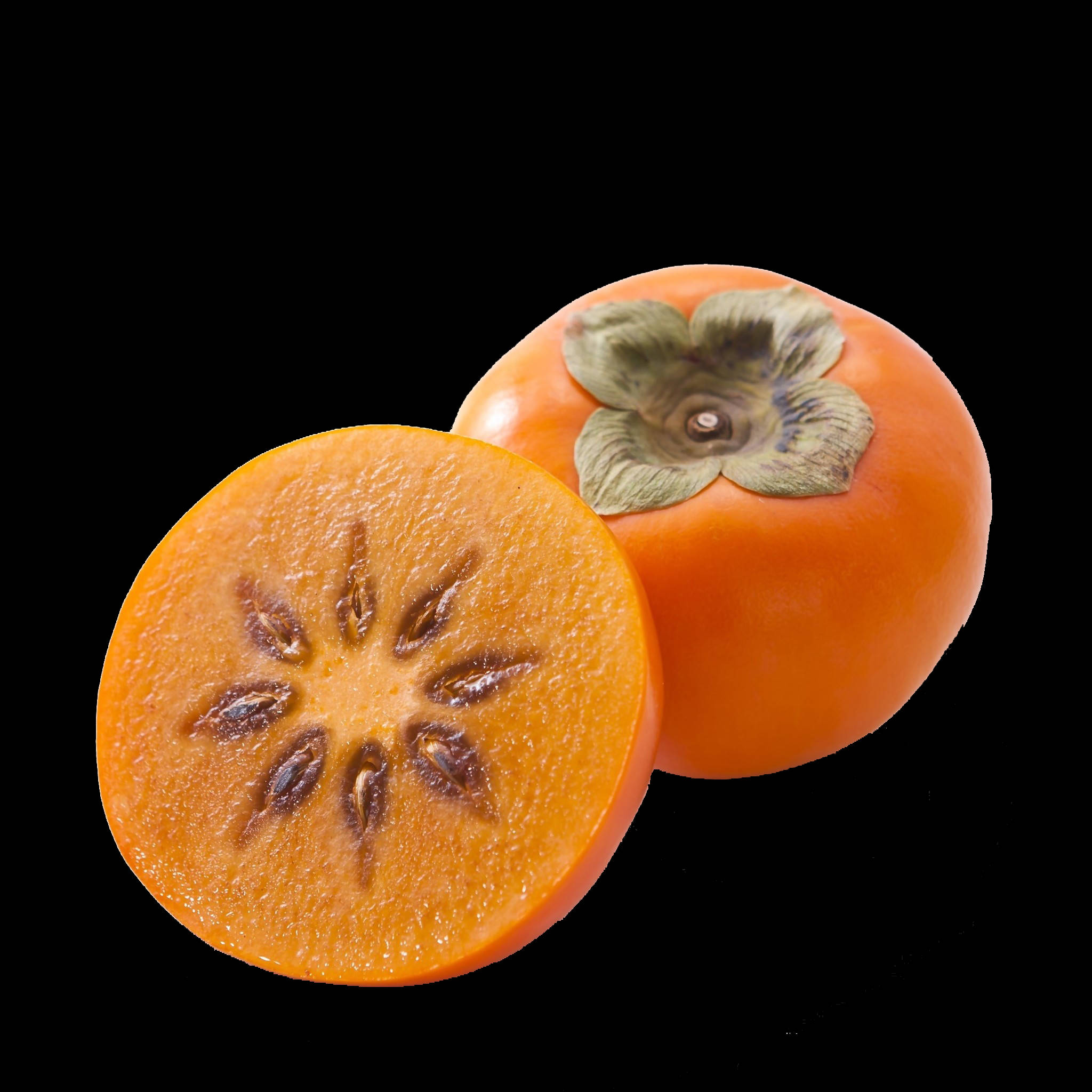 persimmon, orange, juicy flesh, Full HD Desktop Wallpaper