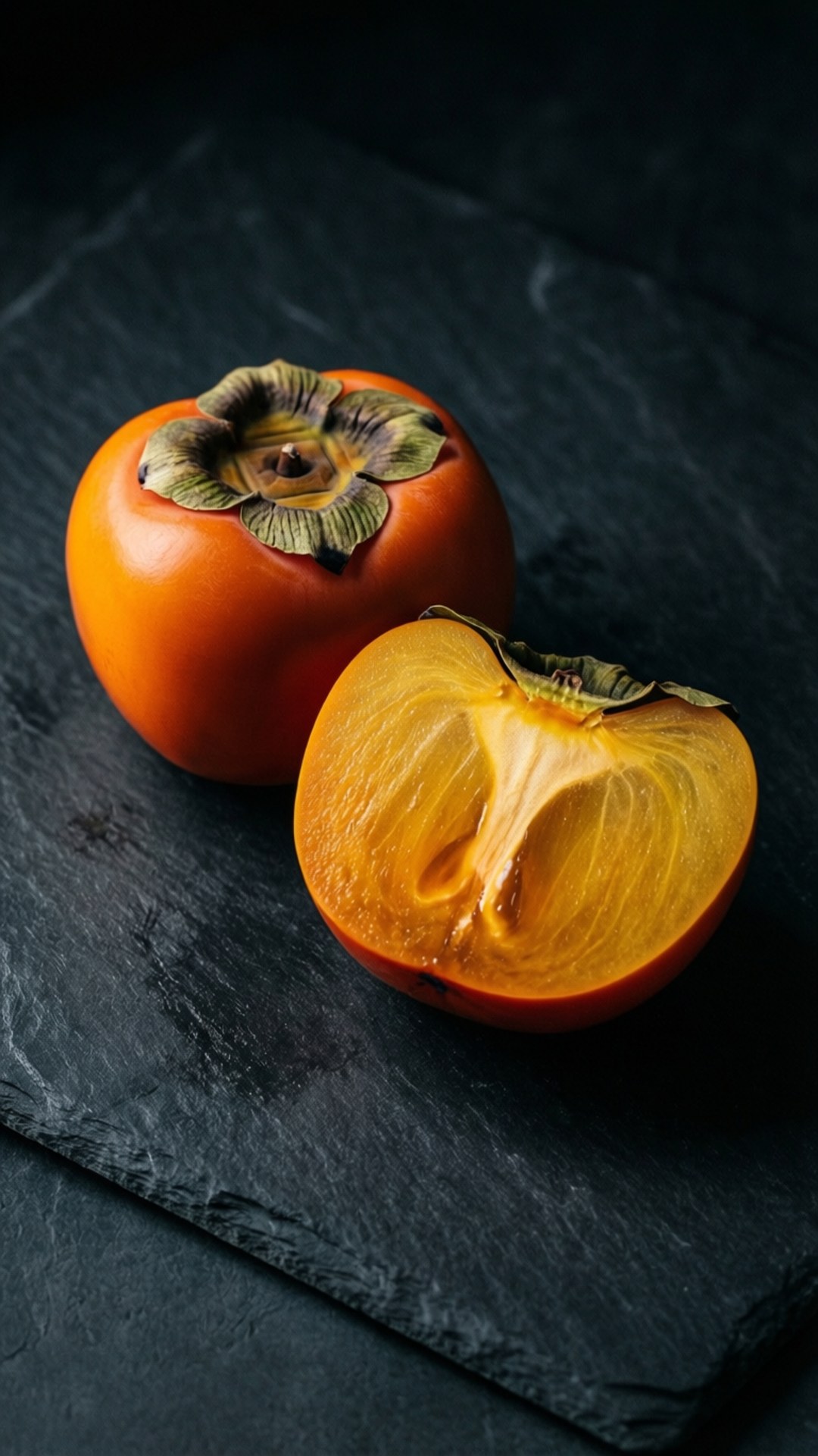 Persimmon, orange, golden flesh, Full HD Phone Wallpaper