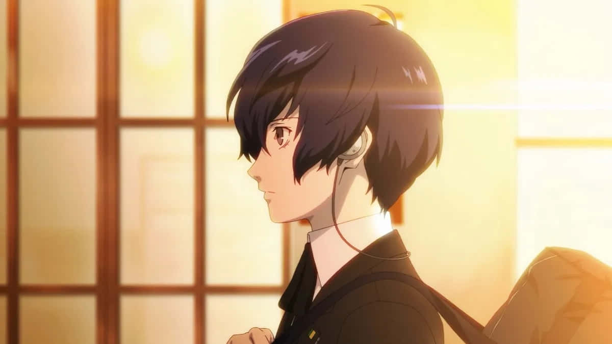 Persona 3, character profile, silhouette, SD Desktop Wallpaper
