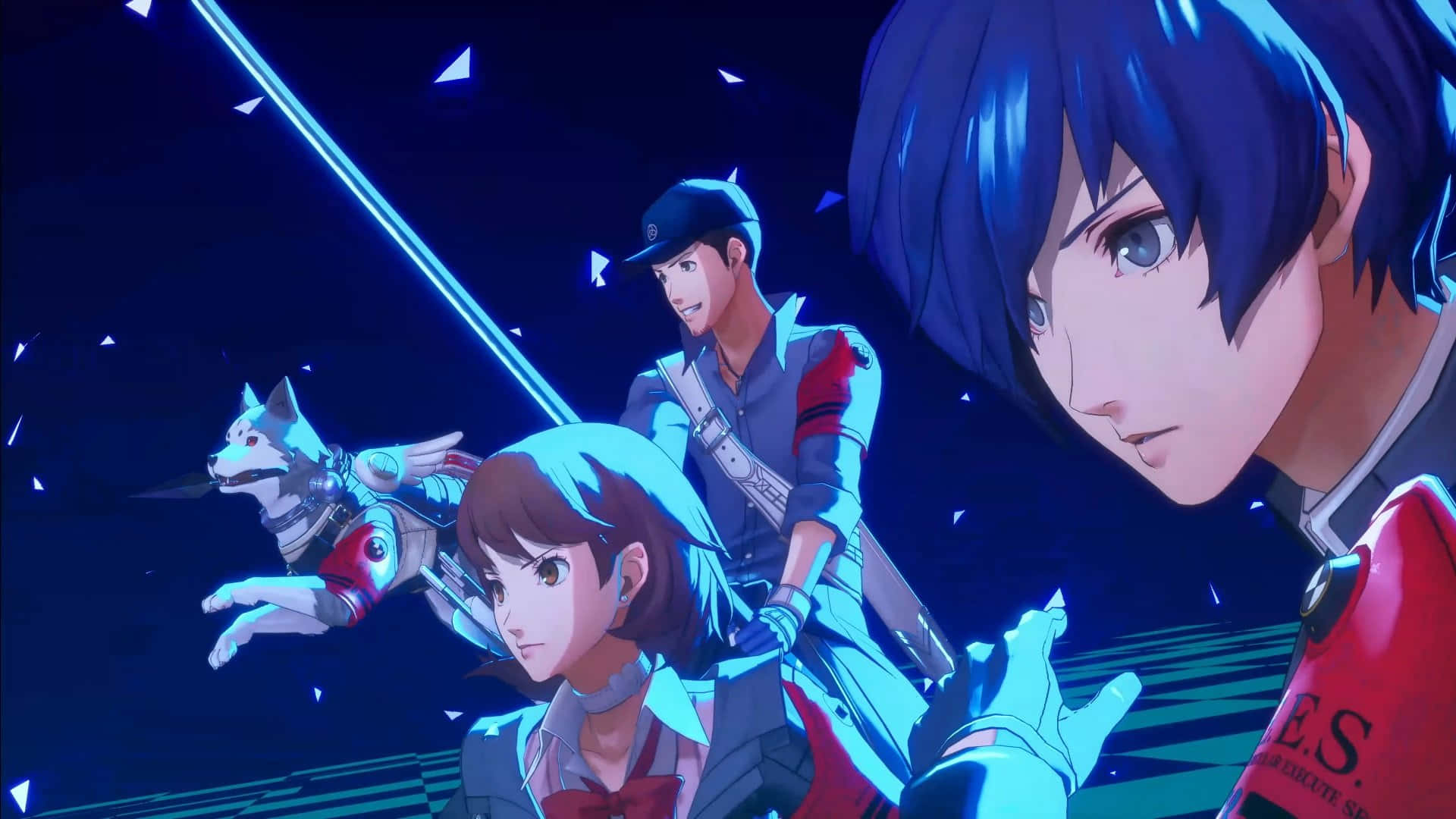 Persona 3 Reload, Teamin Action, anime characters, Full HD Desktop Wallpaper