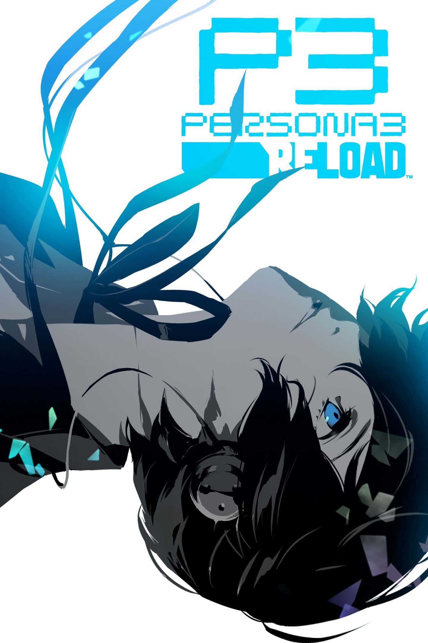 Persona 3 Reload, blue eyes, dark hair, Full HD Phone Wallpaper