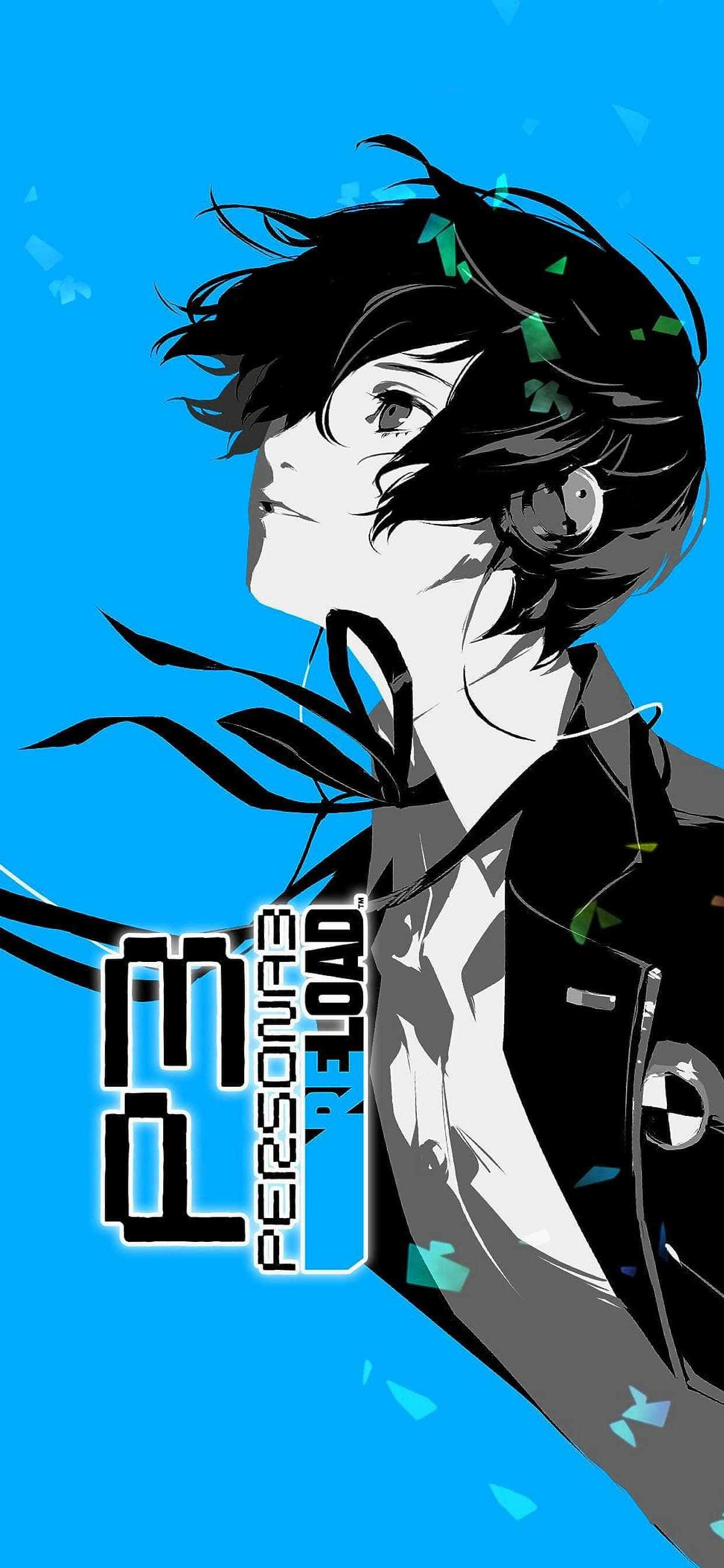 Persona 3 Reload, black hair, headphones, 2K Phone Wallpaper