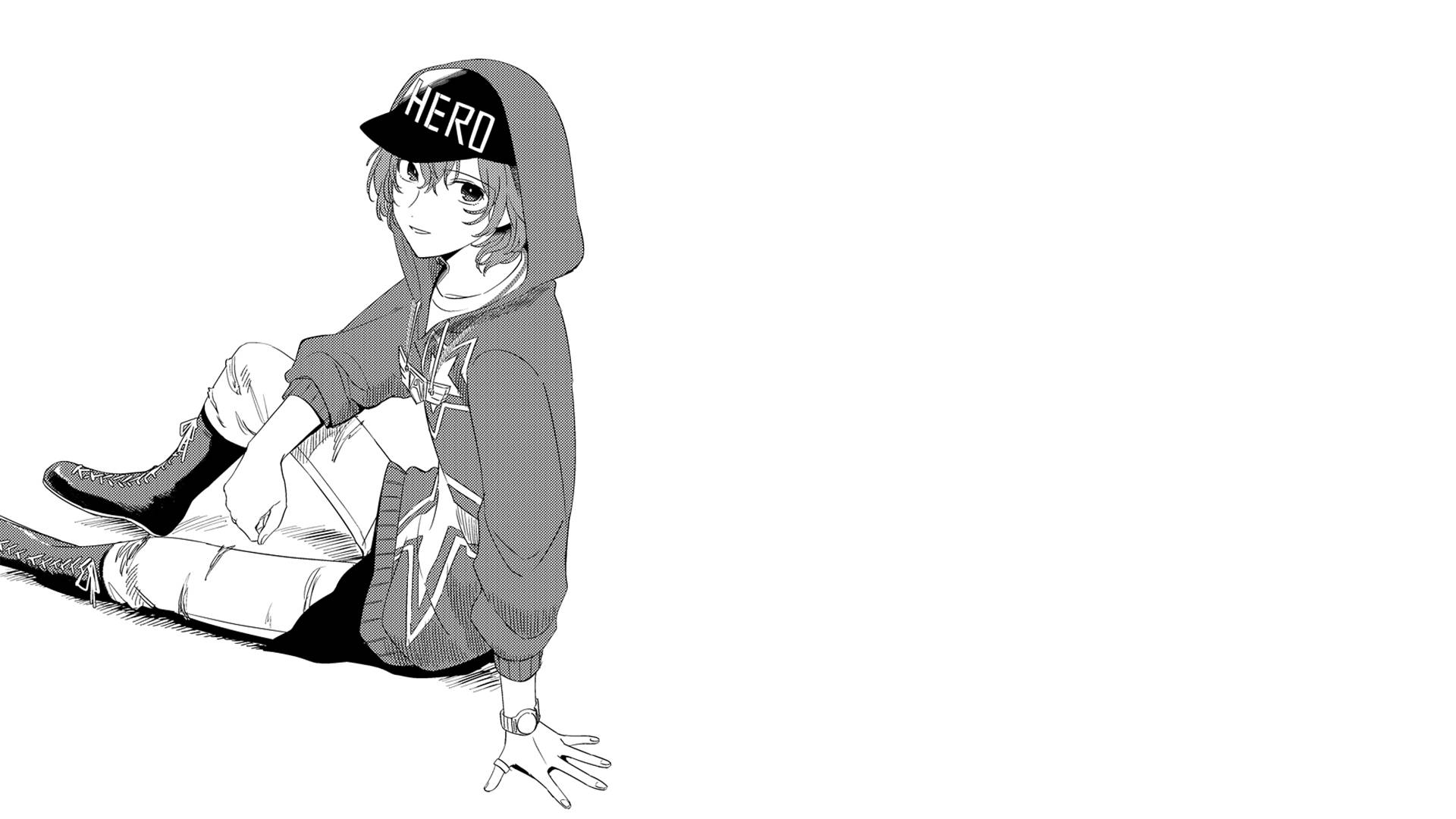 Persona 5, 4K, monochromatic, Full HD Desktop Wallpaper