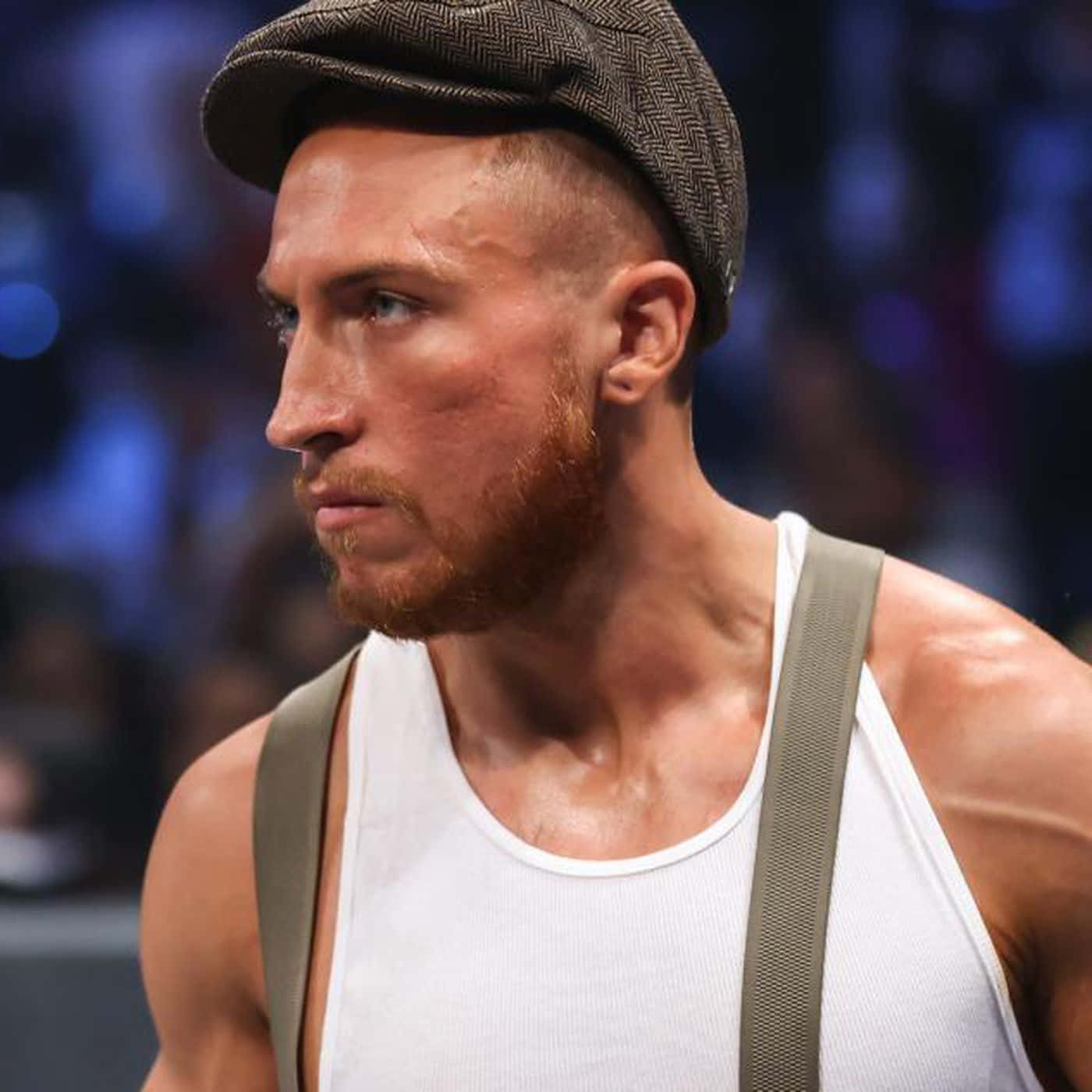 Pete Dunne, ivy cap, wrestling arena, HD Desktop Wallpaper