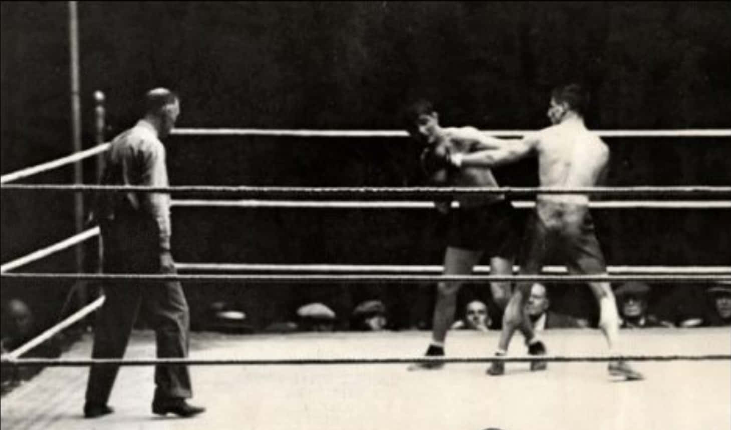 Pete Latzo, vintage ring, referee, HD Desktop Wallpaper