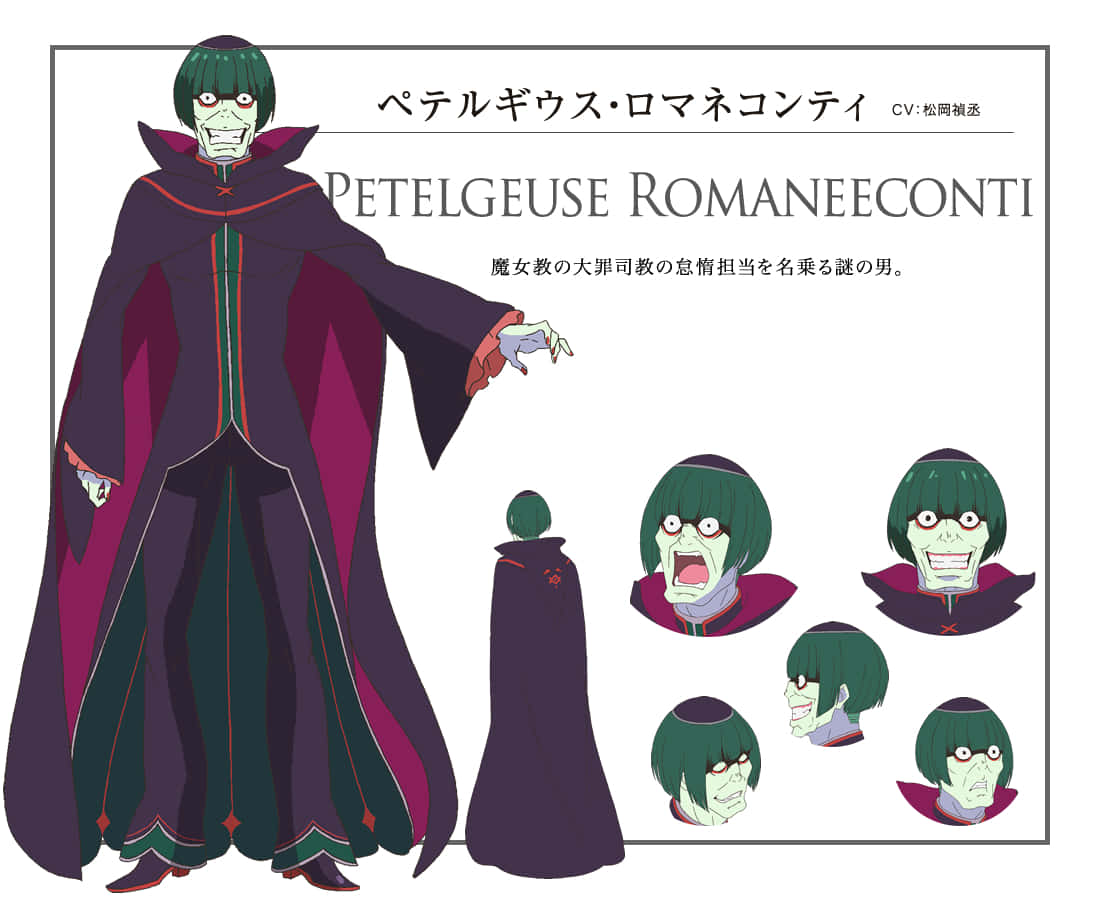 Petelgeuse Romanee-conti, dark purple robe, full body, SD Desktop Wallpaper