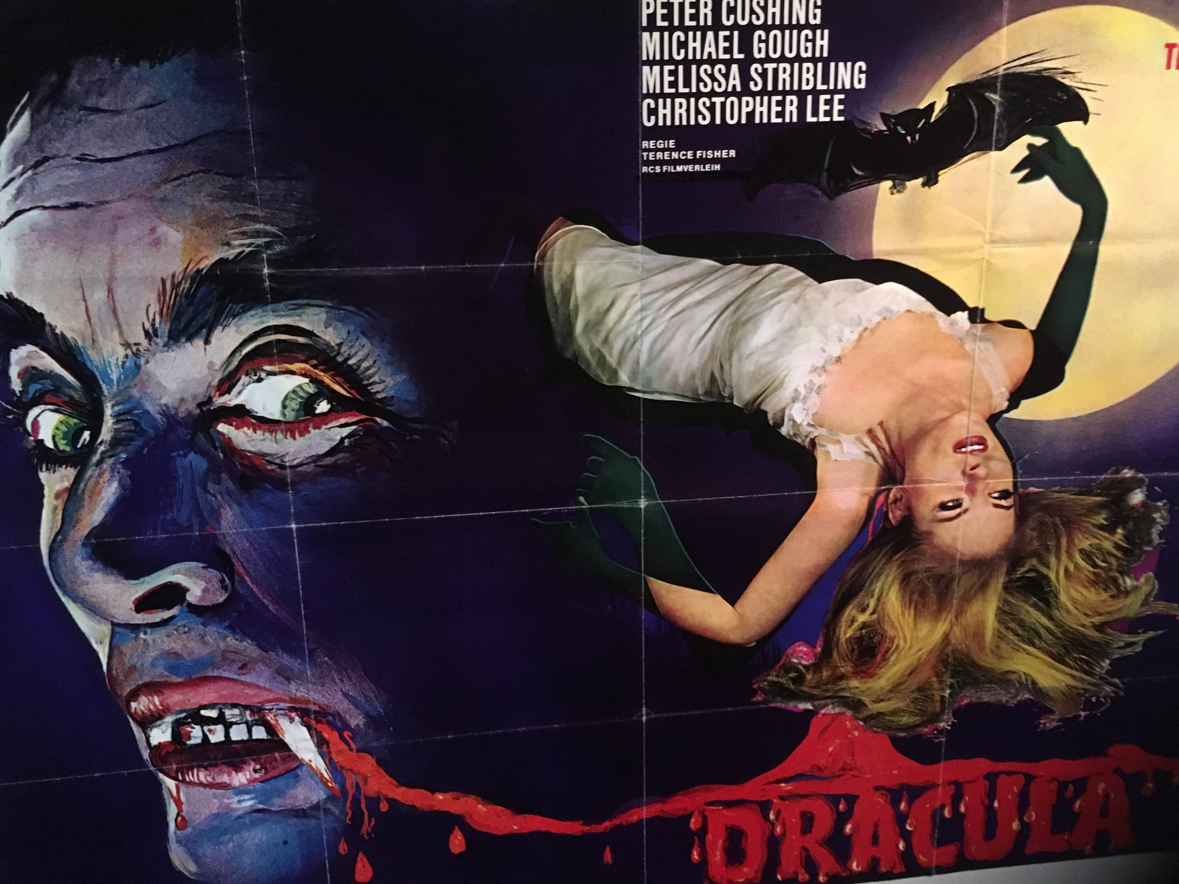 Peter Cushing, 1958 Dracula, vampire, 4K Desktop Wallpaper