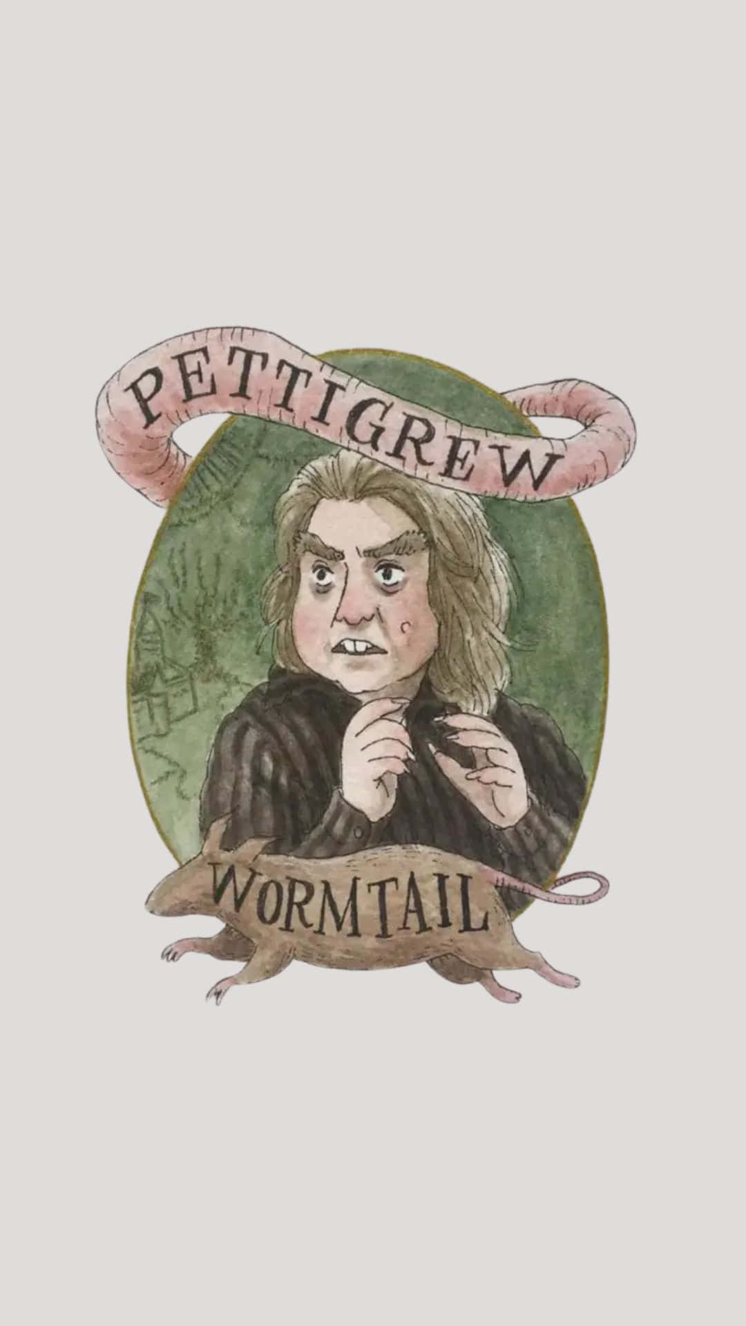 Peter Pettigrew, rat, banner, Full HD Phone Wallpaper