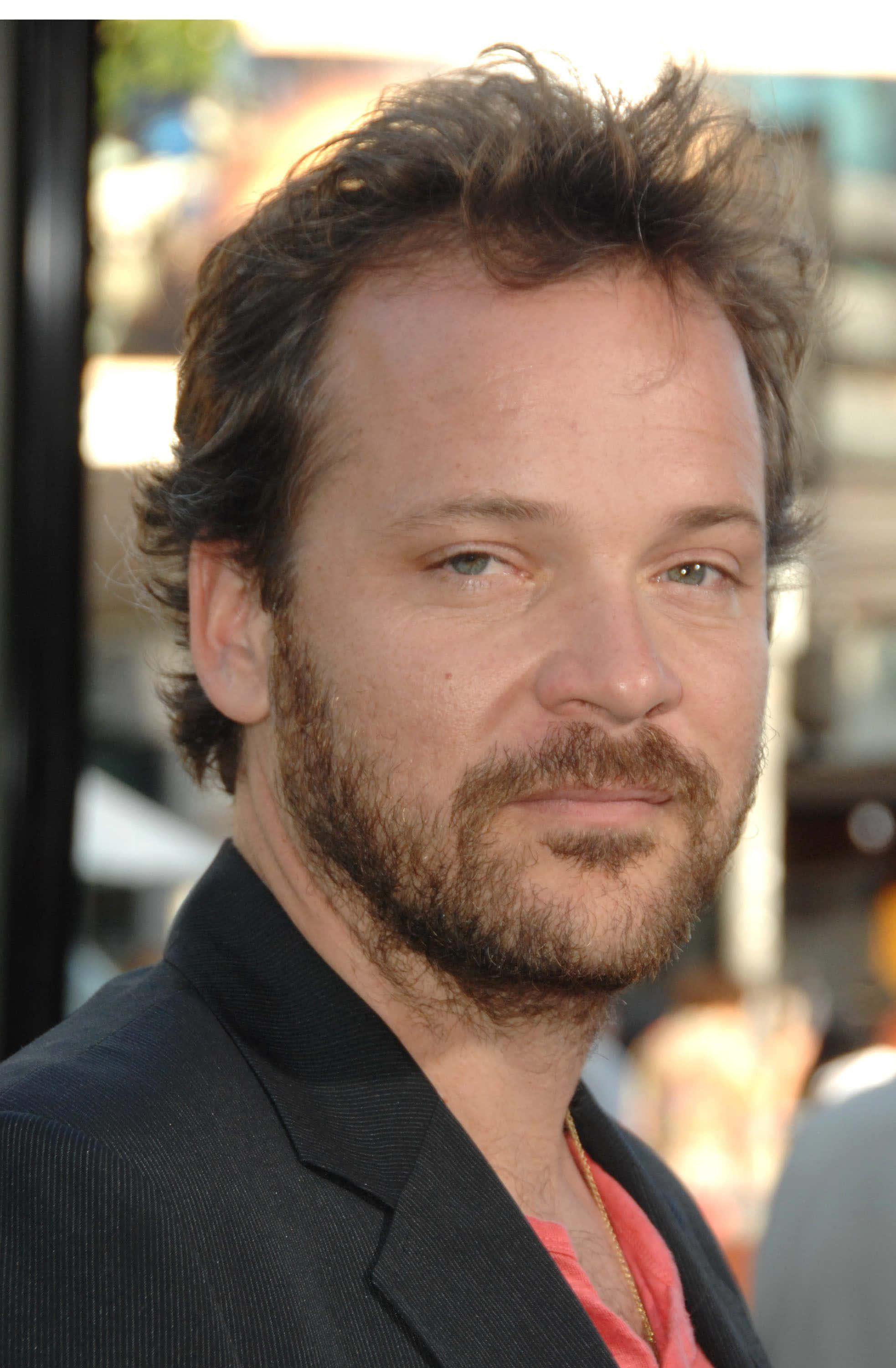 Peter Sarsgaard, tousled brown hair, beard, 2K Phone Wallpaper