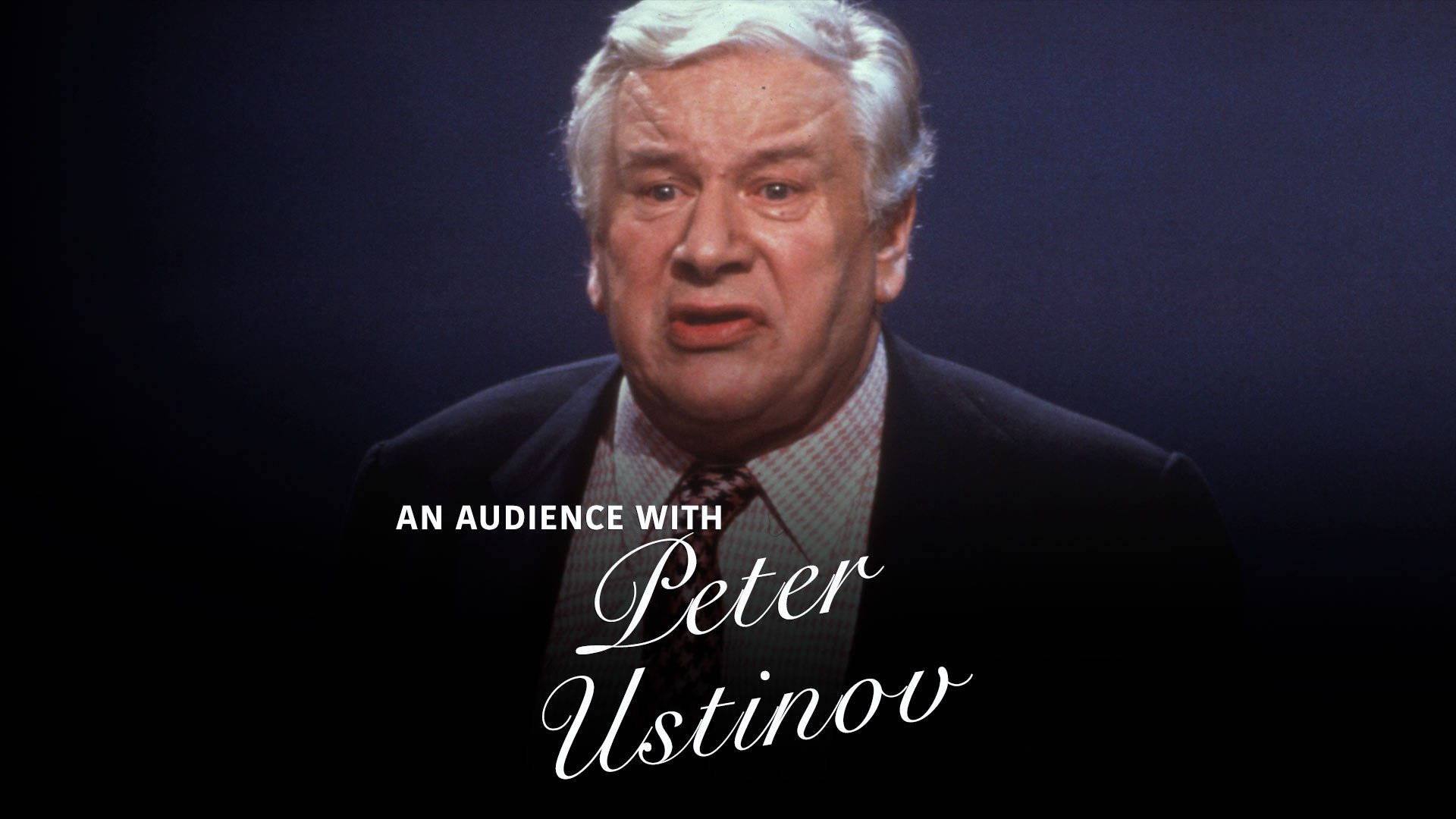 Peter Ustinov, dark suit, tie, Full HD Desktop Wallpaper
