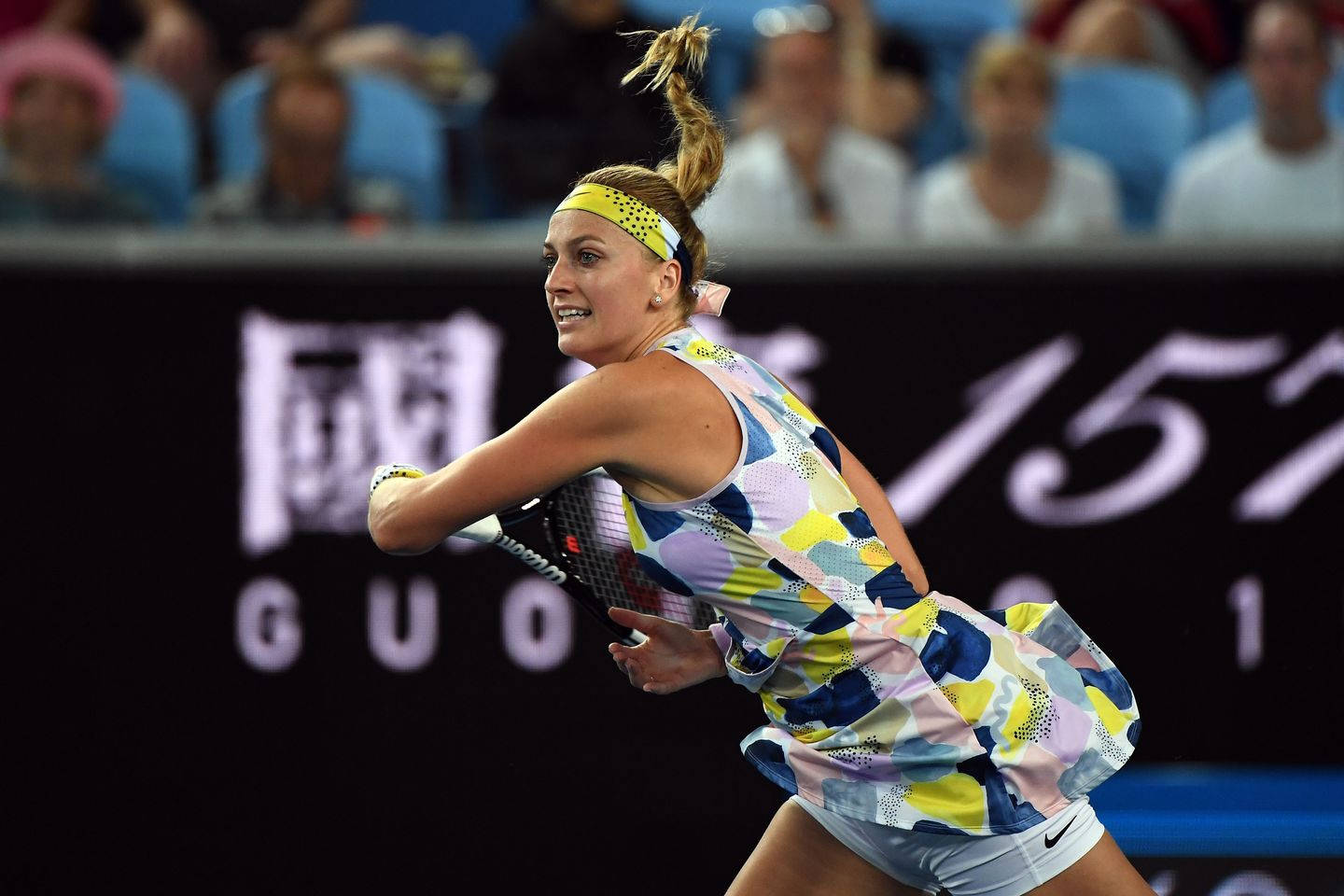 Petra Kvitova, side profile, tennis player, HD Desktop Wallpaper