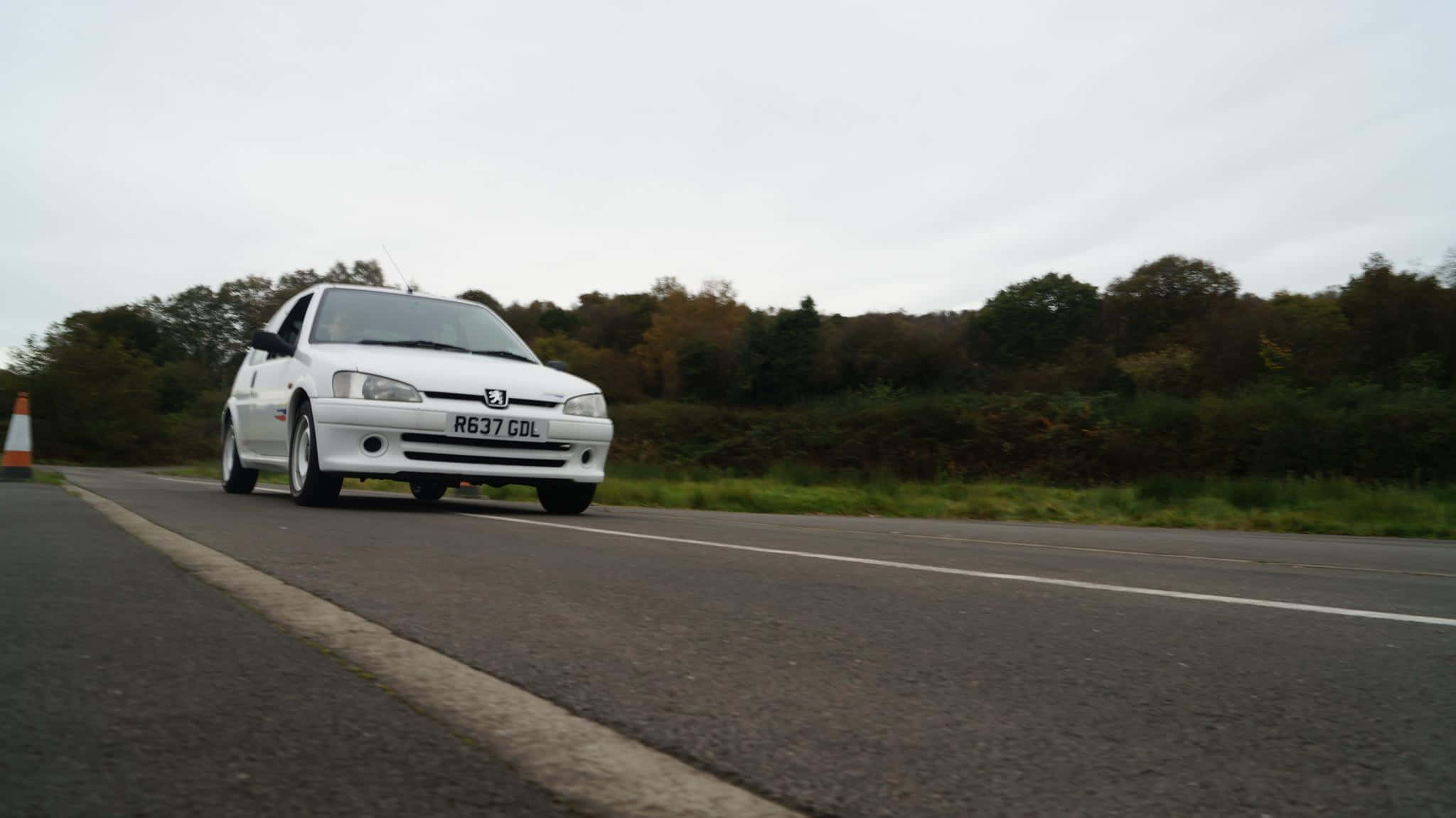 Peugeot 106, white, hatchback, Full HD Desktop Wallpaper